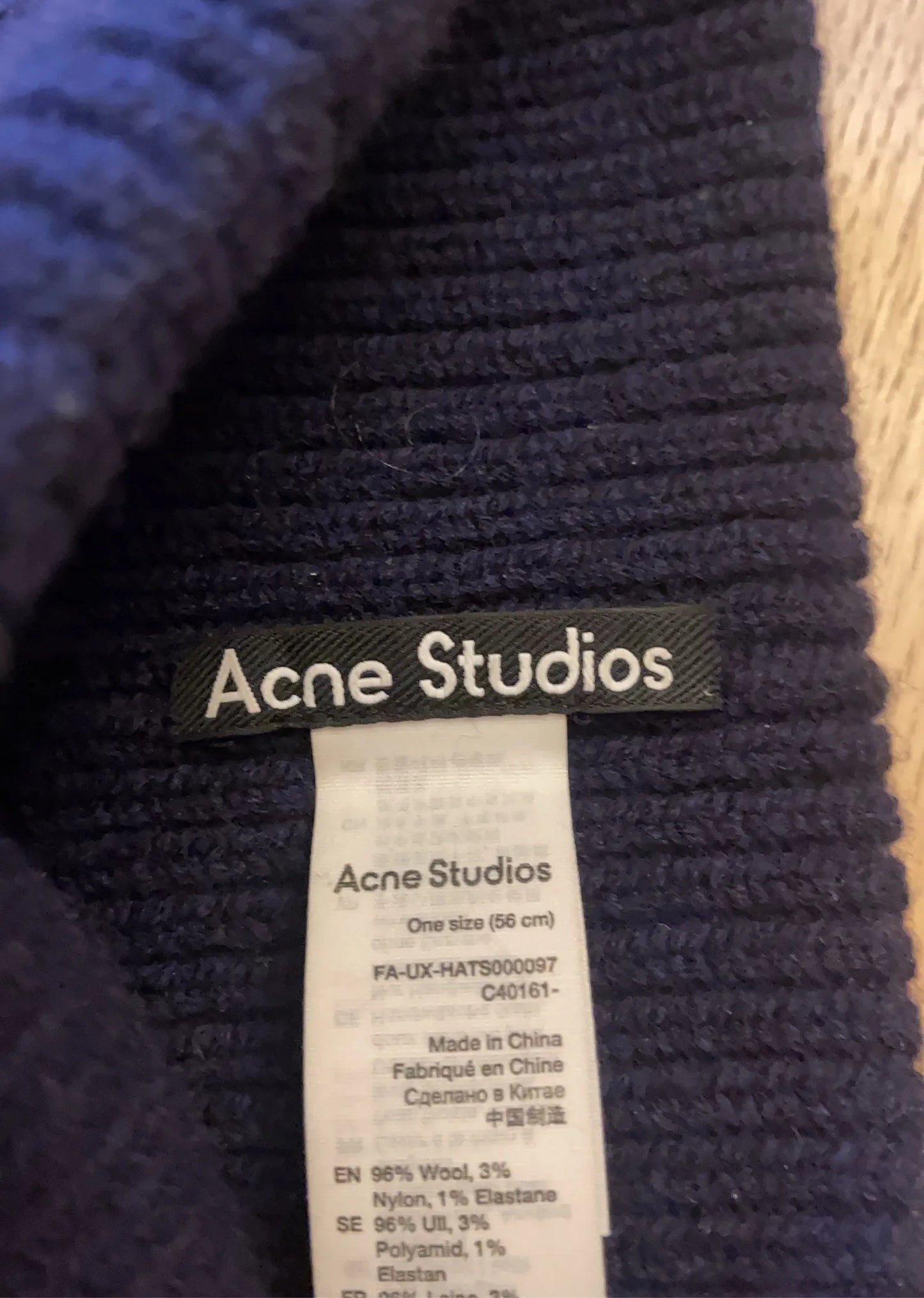 Acne Studios Headband Hat