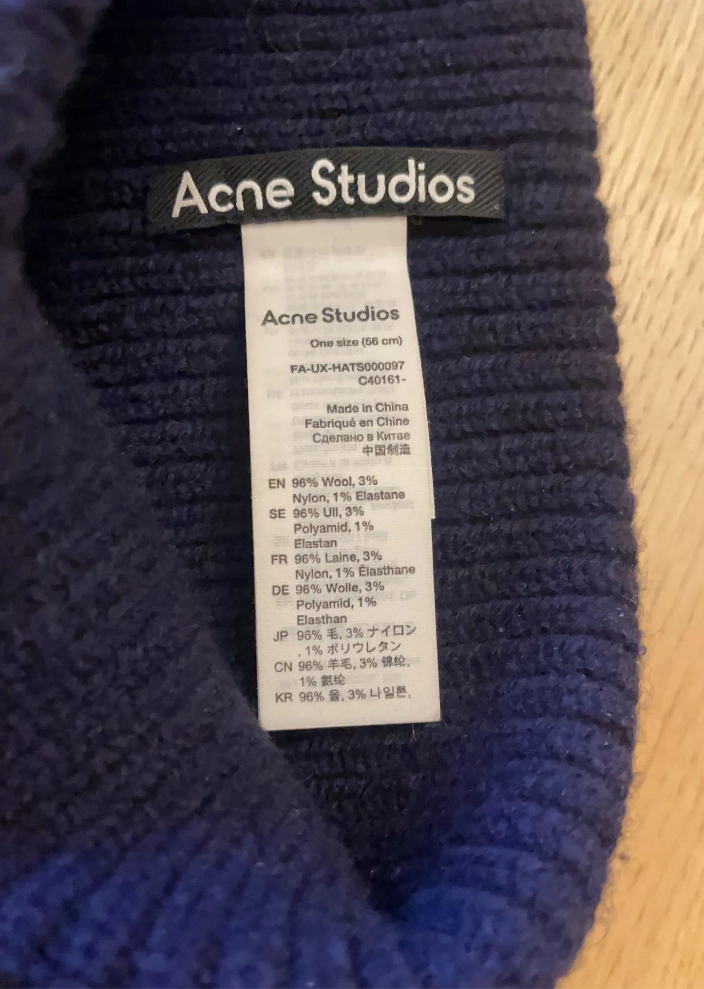 Acne Studios Headband Hat