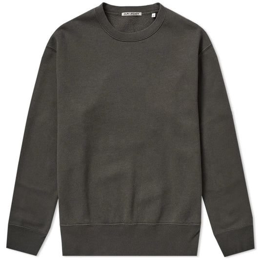 Our Legacy Patch Sweat Moss Pigment-sweatshirt