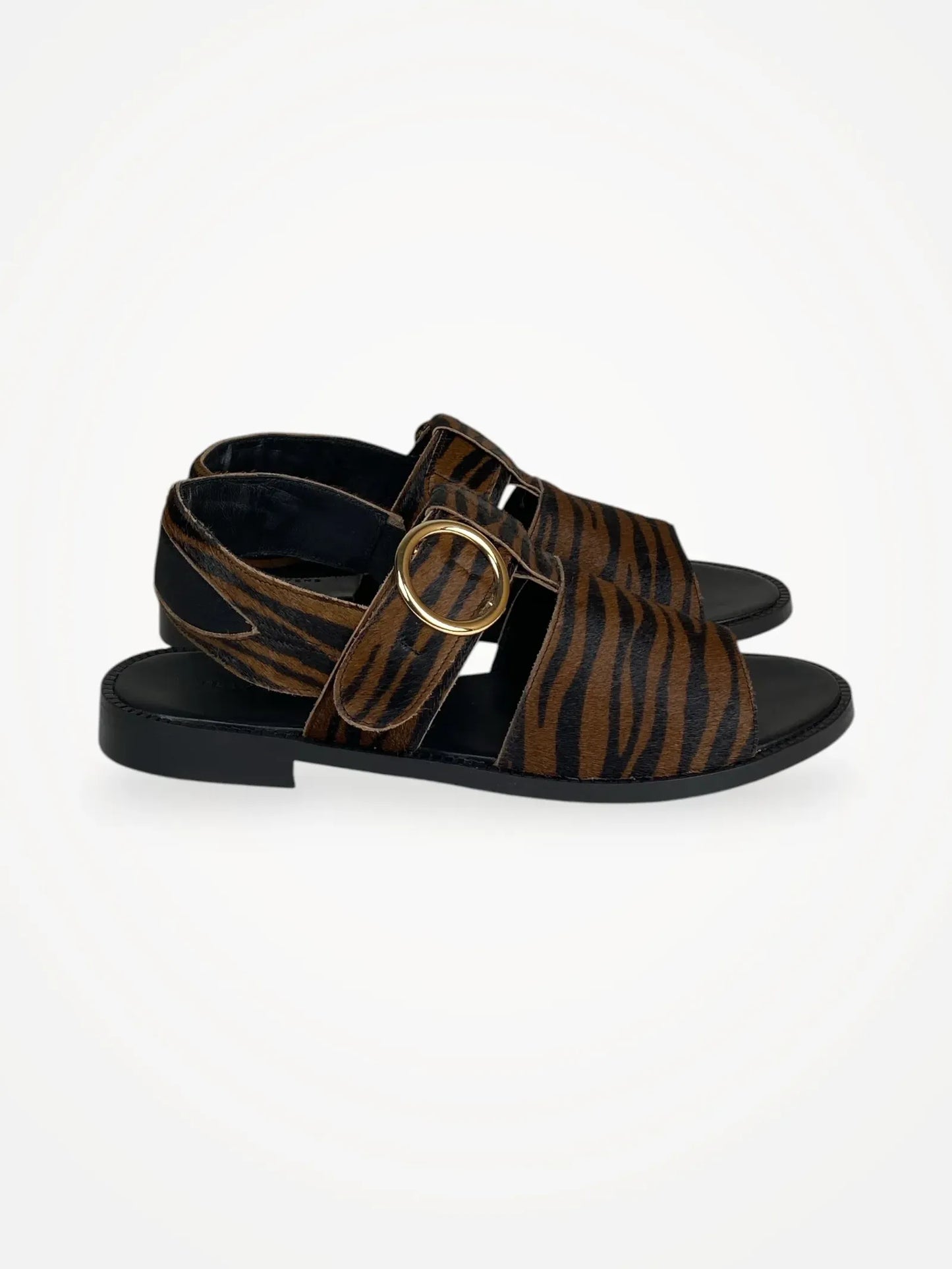 Blankens The Palermo Rust Zebra Sandals