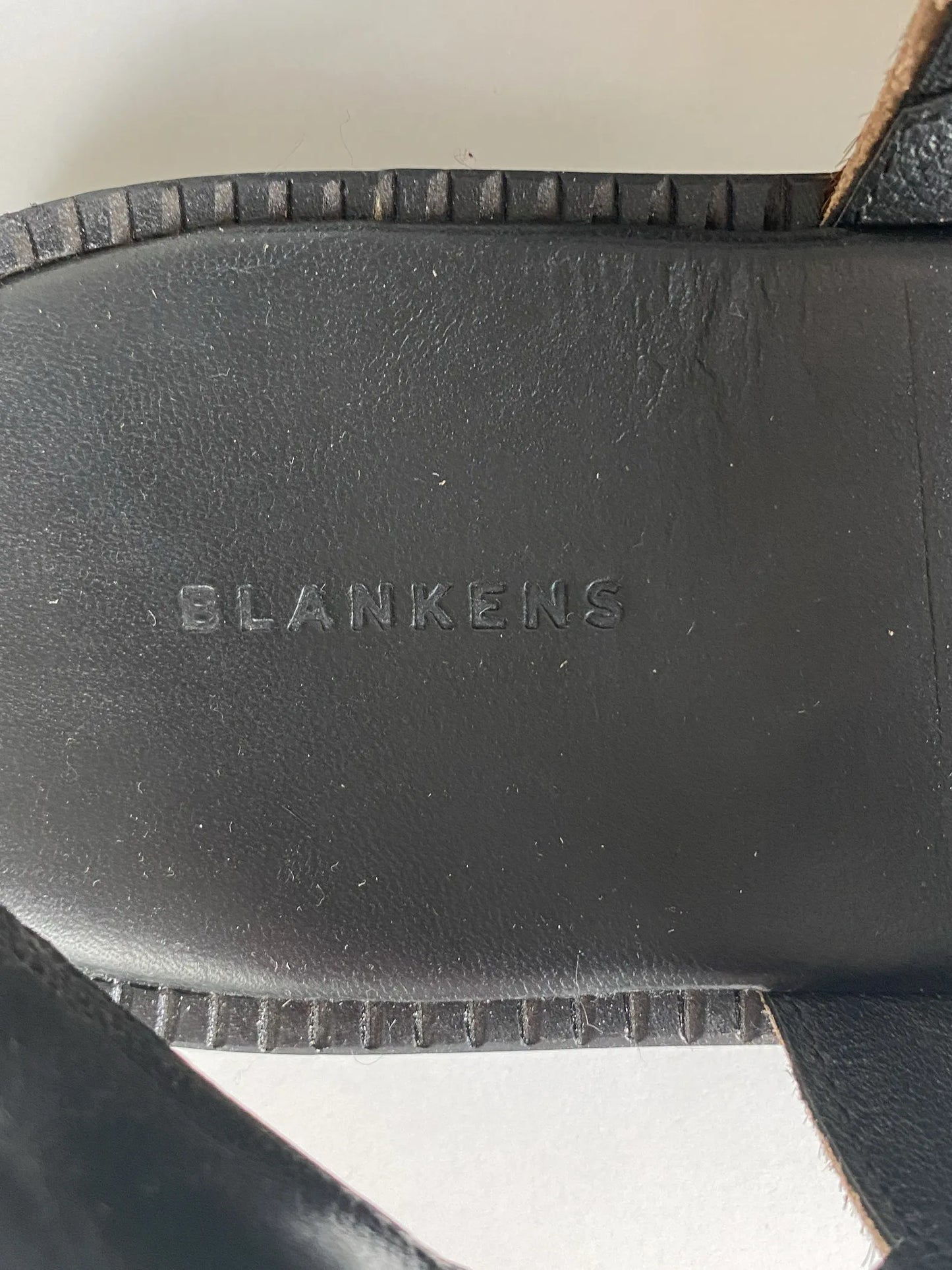 Blankens The Palermo Rust Zebra Sandals