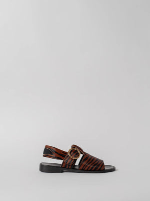 Blankens The Palermo Rust Zebra Sandals