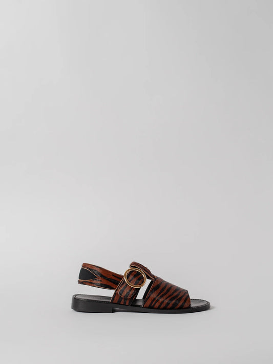 Blankens The Palermo Rust Zebra Sandals