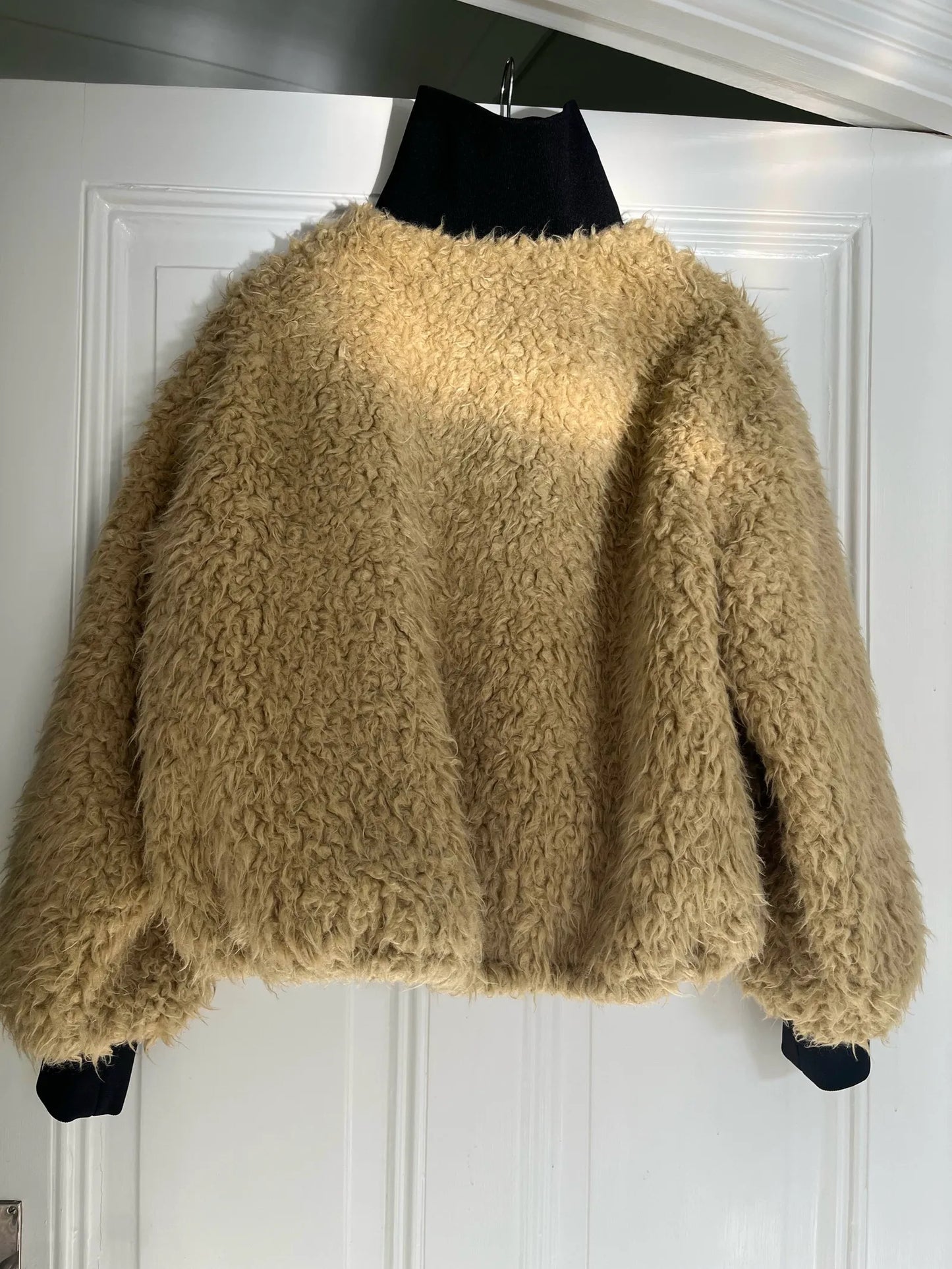 Filippa K Half Zip Faux Fur-jacka NWOT