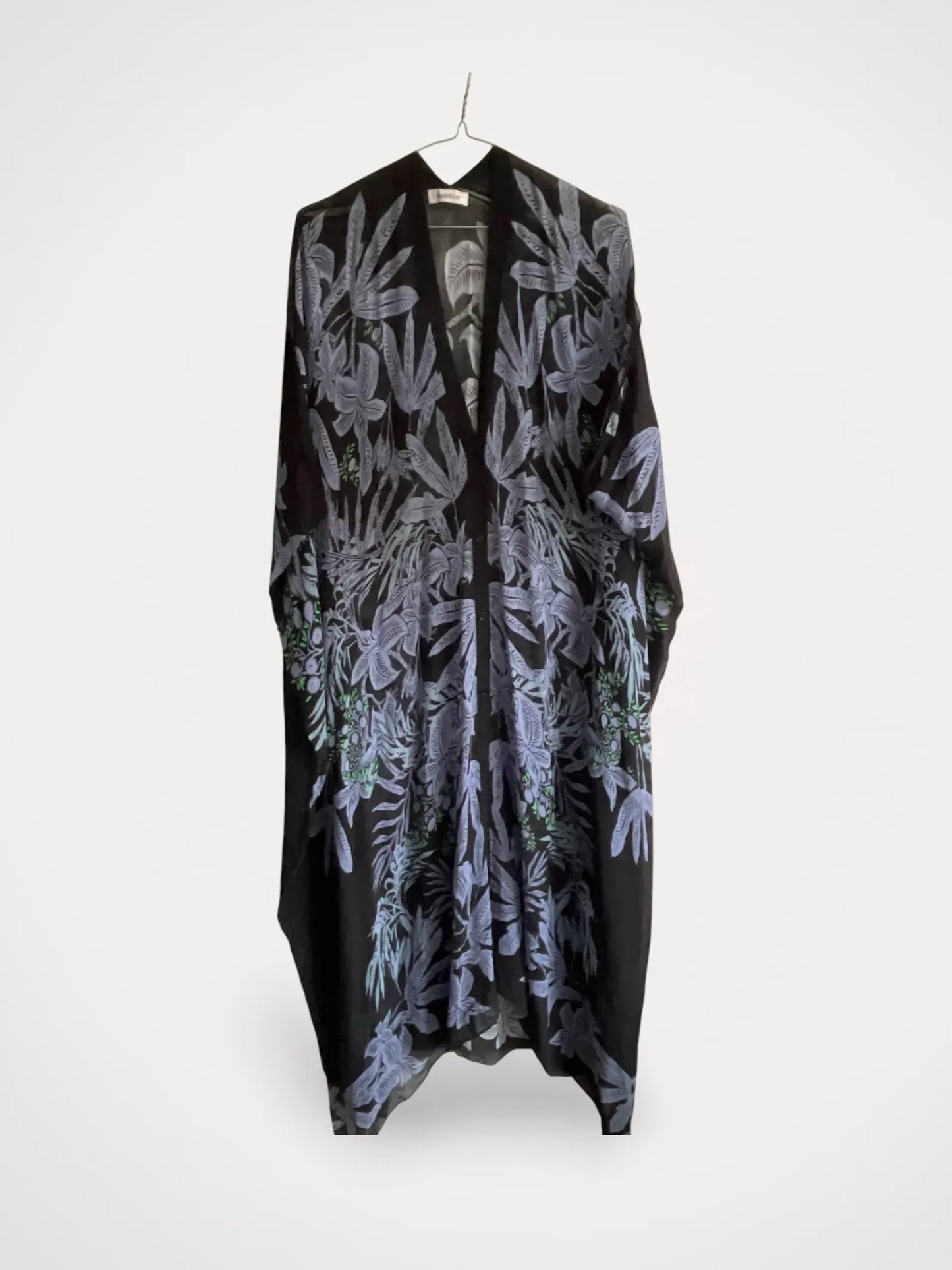 Rodebjer Agave Jungle-sidenkaftan