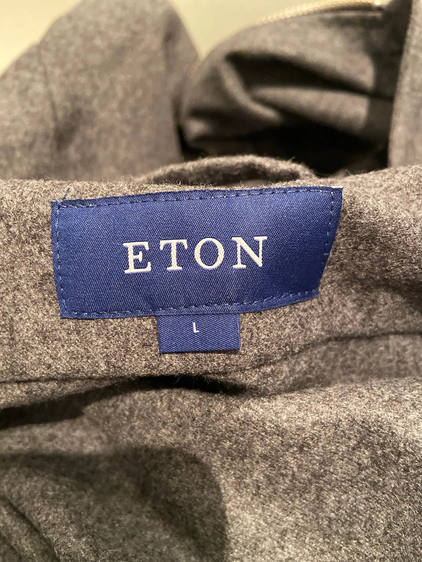 Eton Wool Flannel West-ullväst NWOT