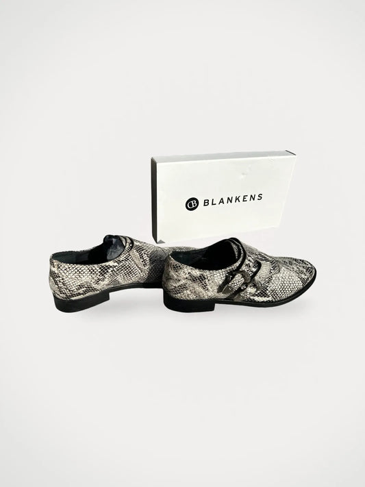 Blankens-skinnloafers NWT