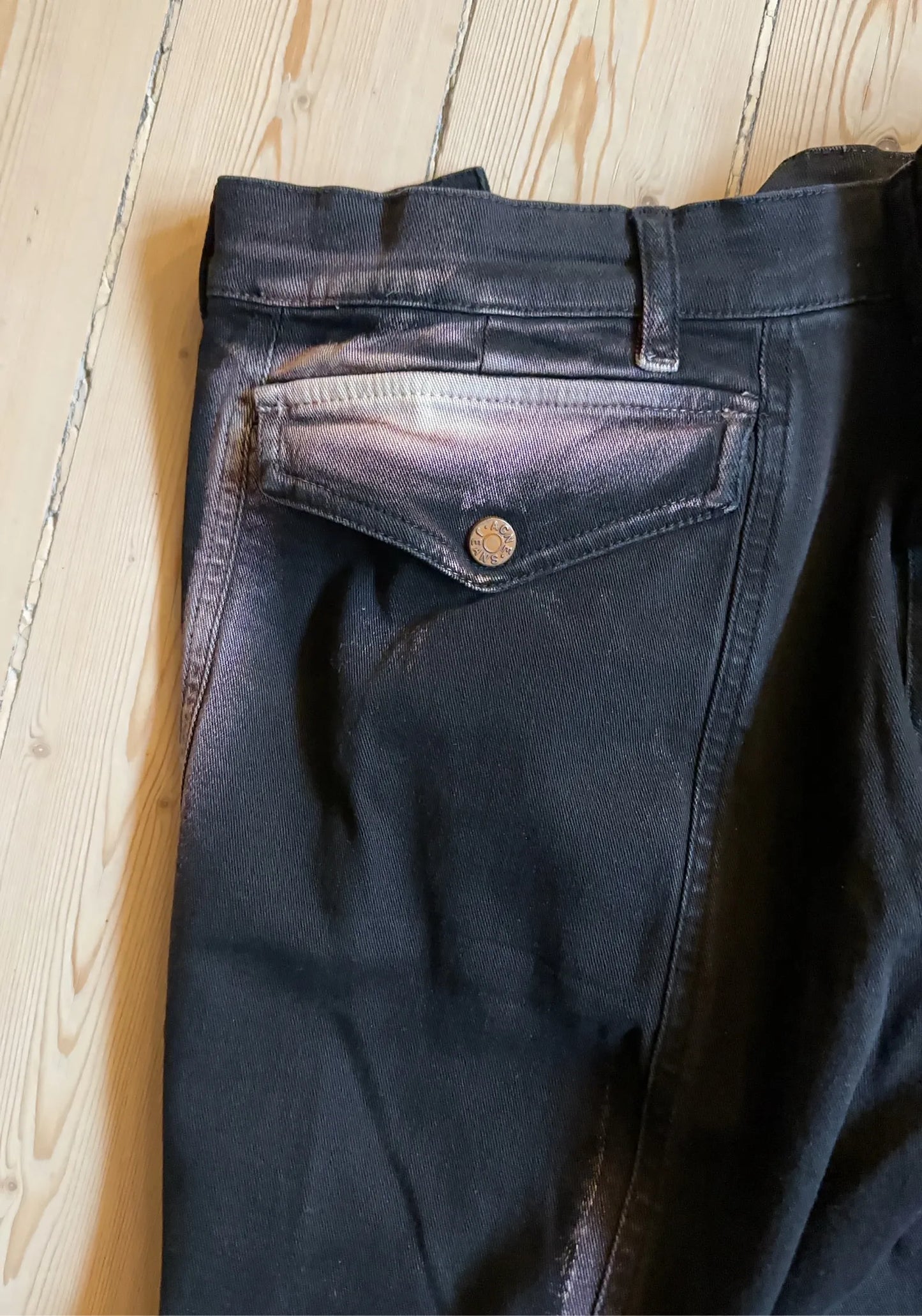 Acne Studios Foxy Pocket Caviar Jeans