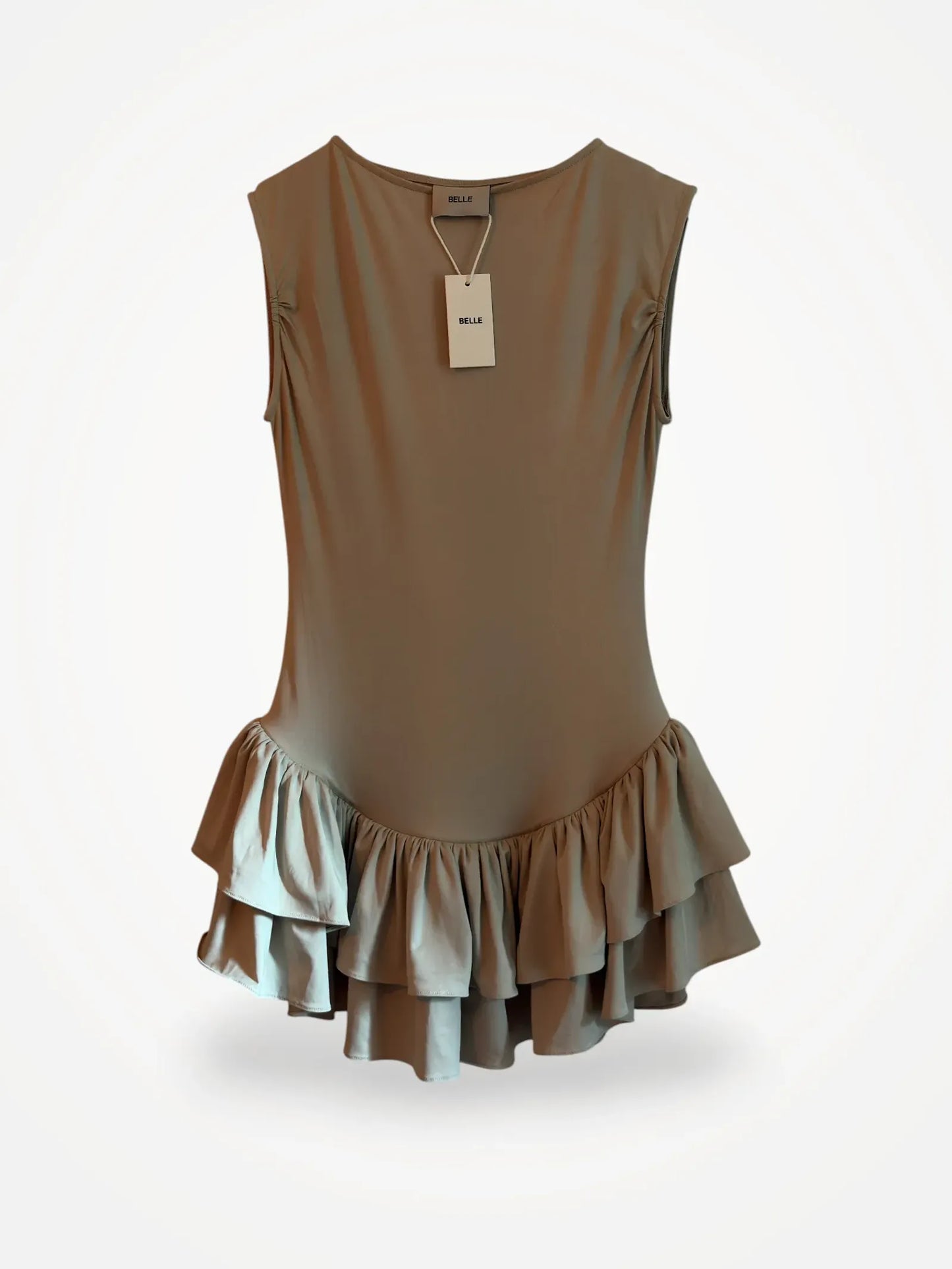 Ballerina In Cream Dress