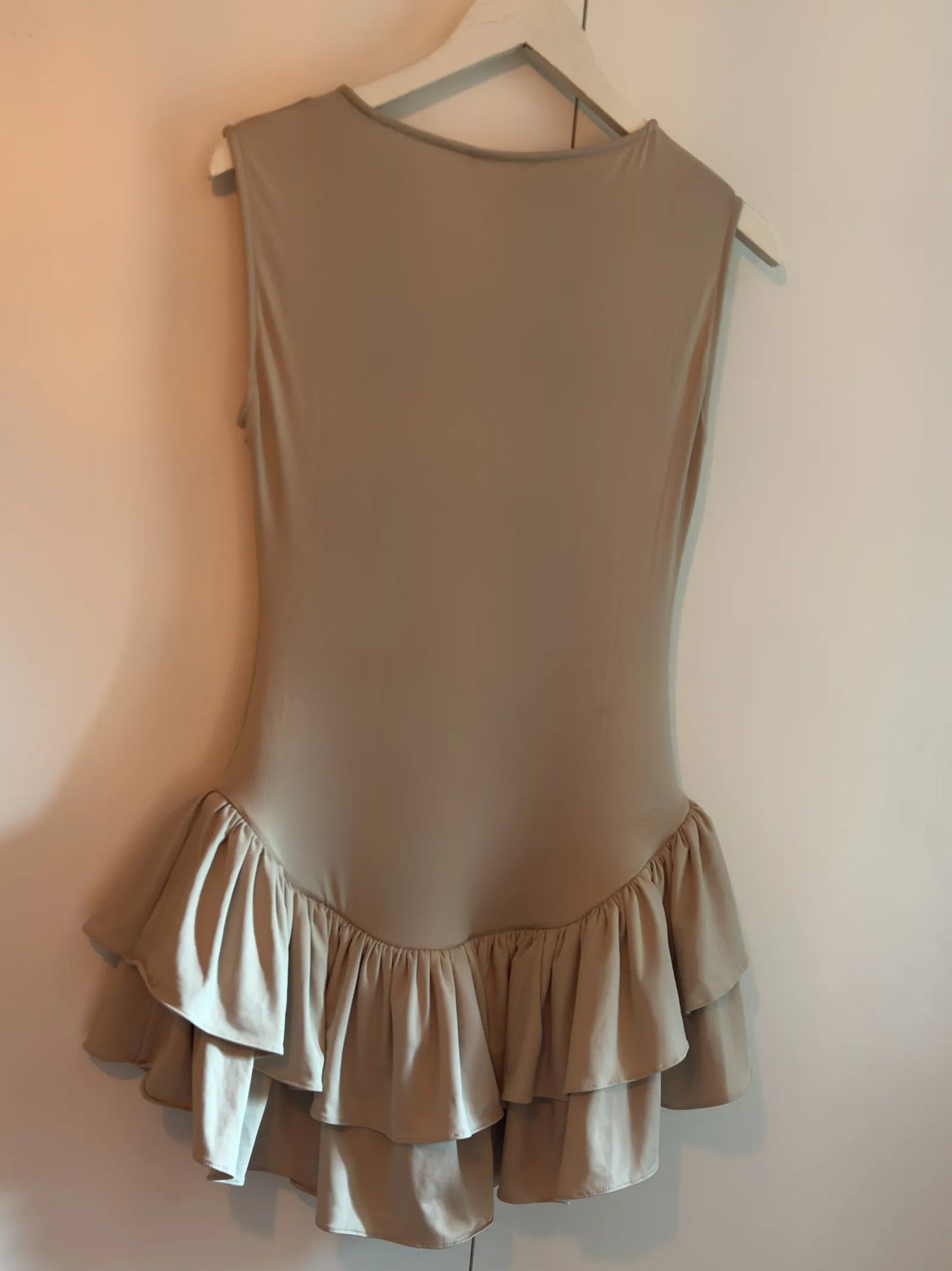 Ballerina In Cream Dress