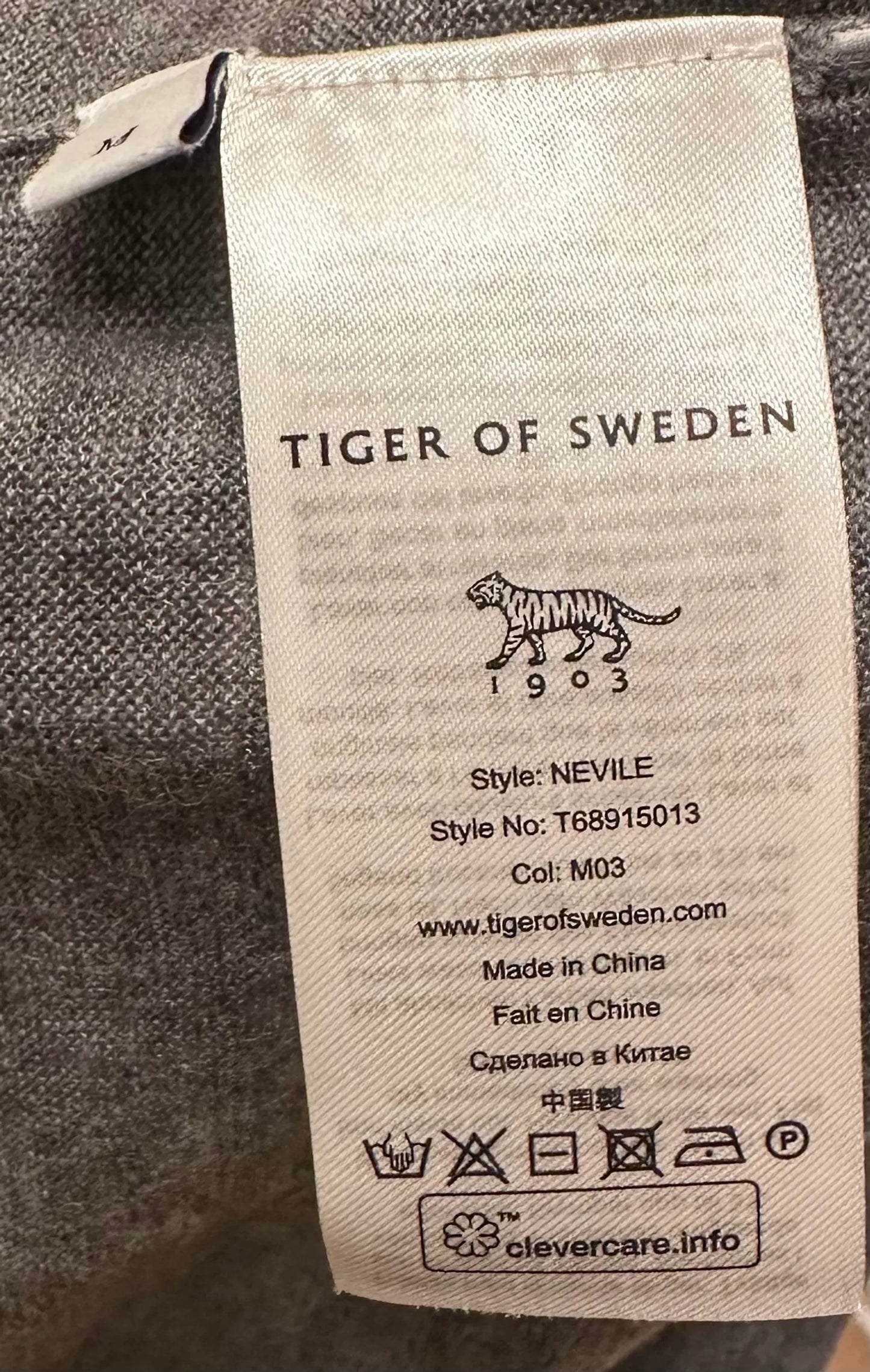 Tiger of Sweden Nevile-ullpolotröja NWOT