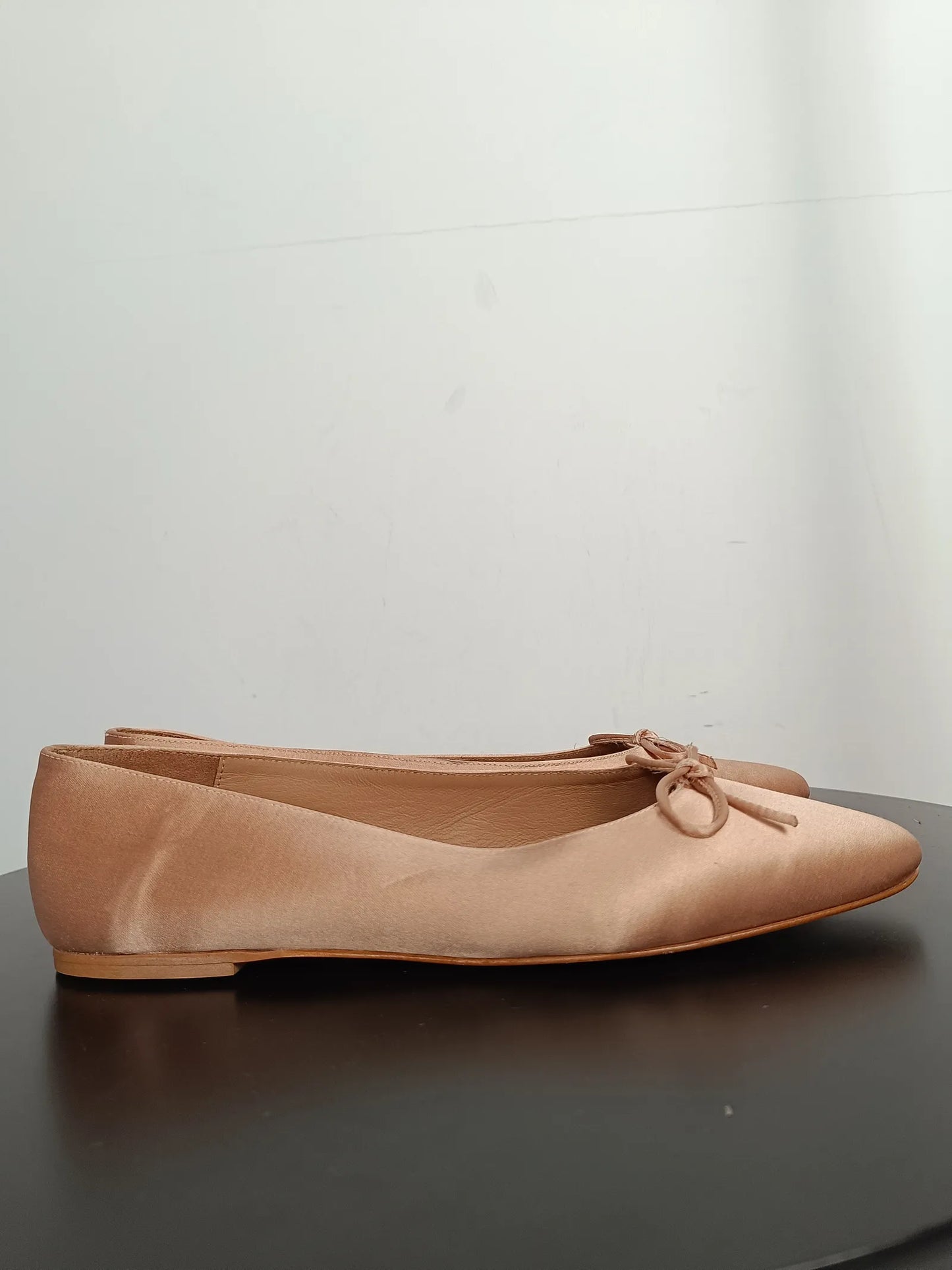 Flattered Bodil Satin-ballerinaskor