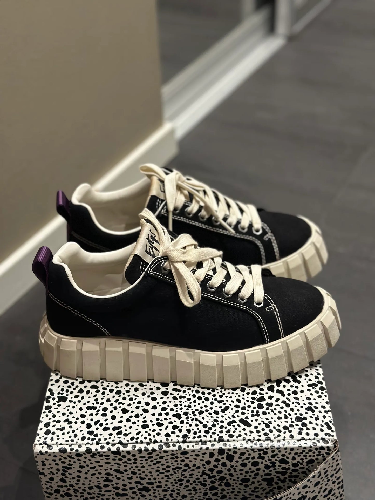 Eytys Odessa Canvas Black-sneakers