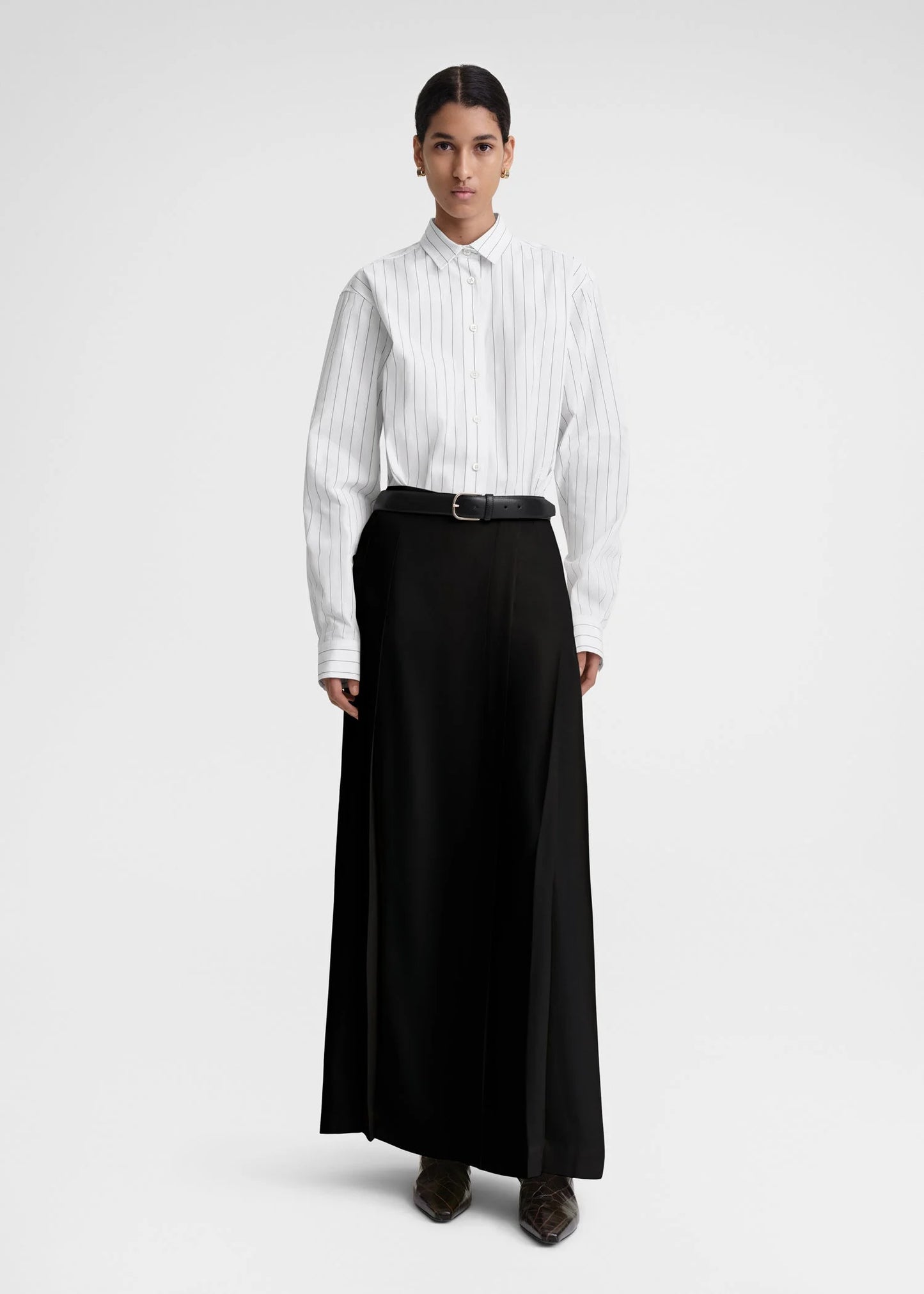 Toteme Pleated Wrap Skirt Skirt