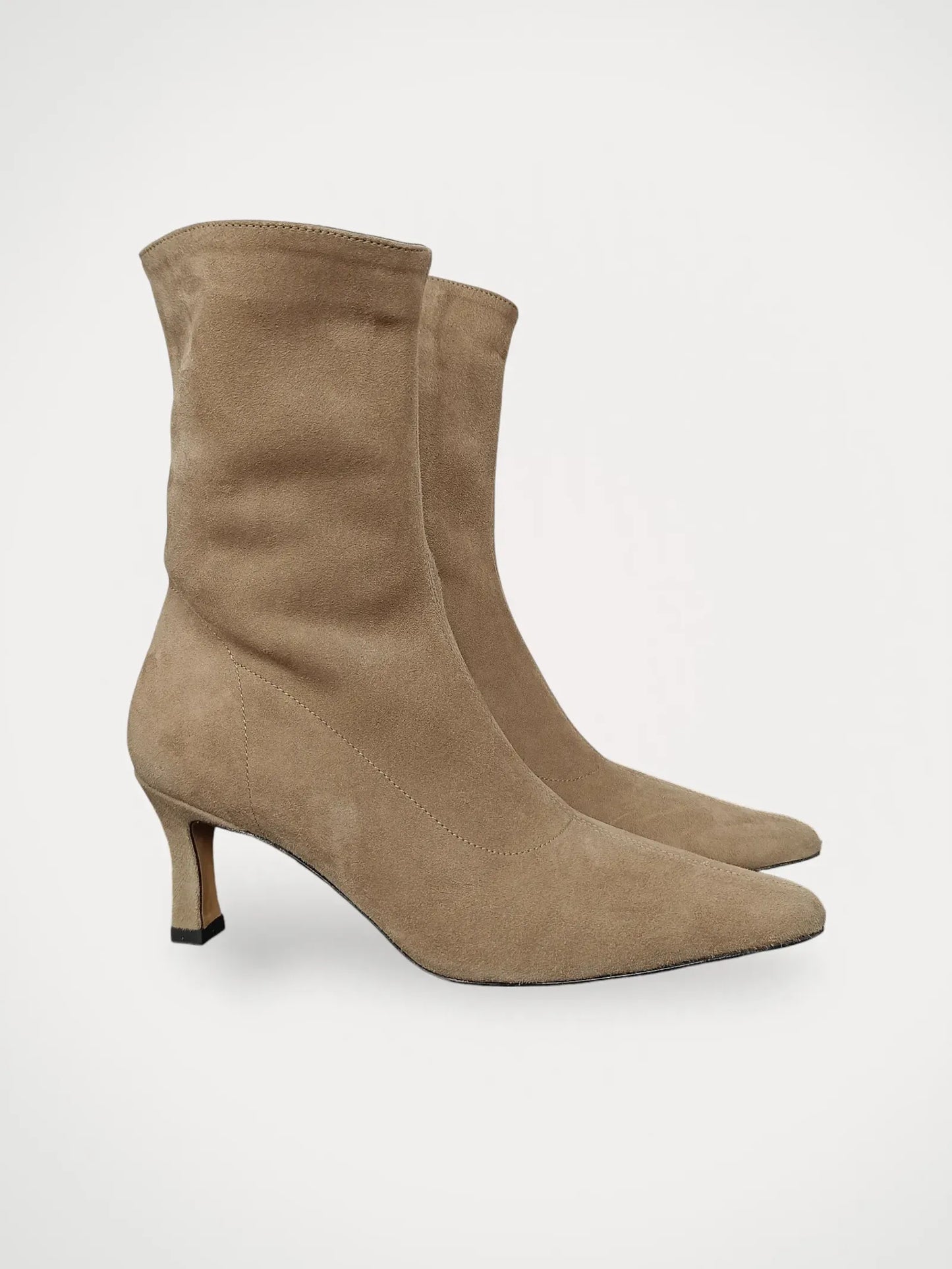 Flattered Carolina Tan Suede-boots