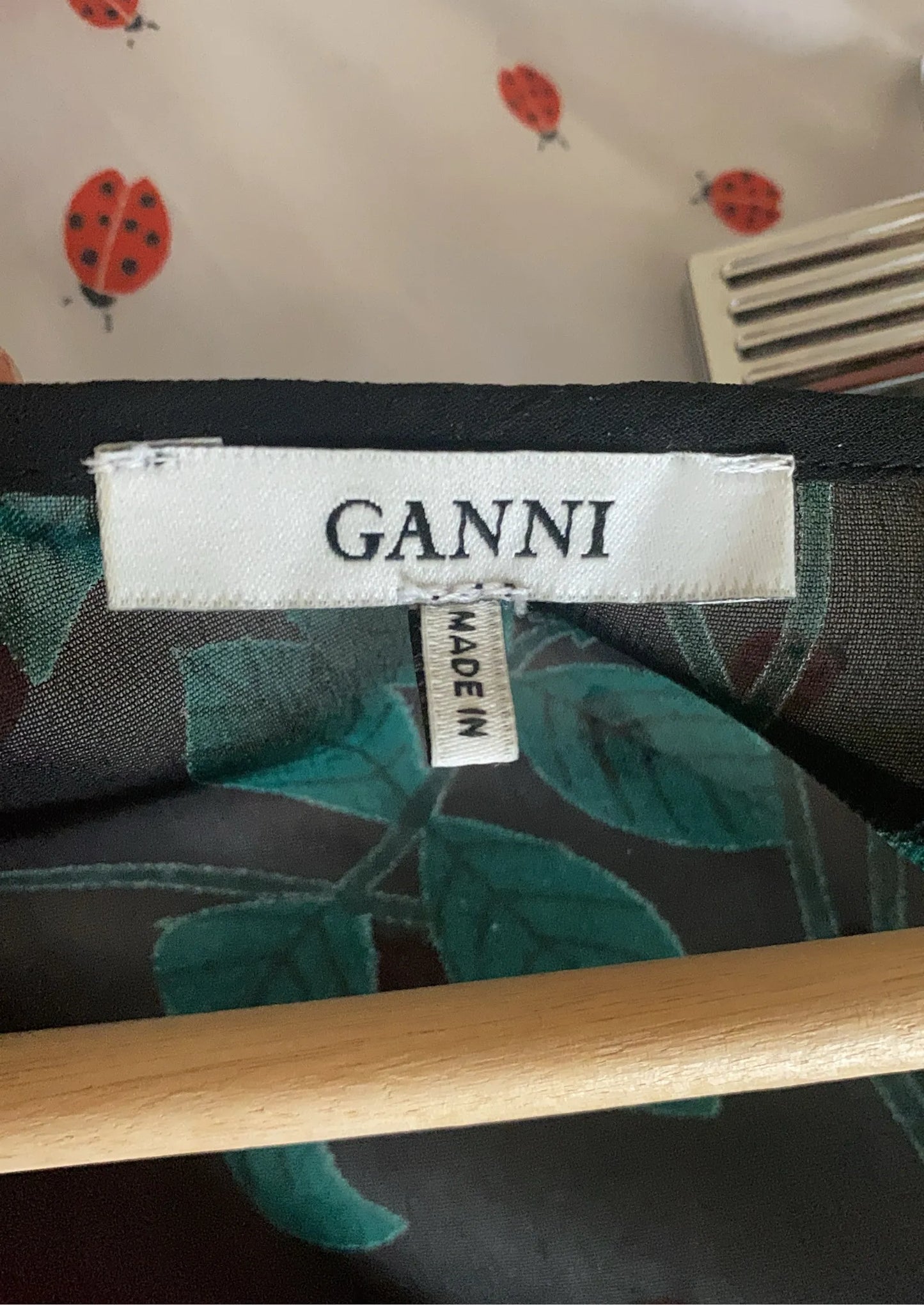 Ganni Newman Georgette Dress