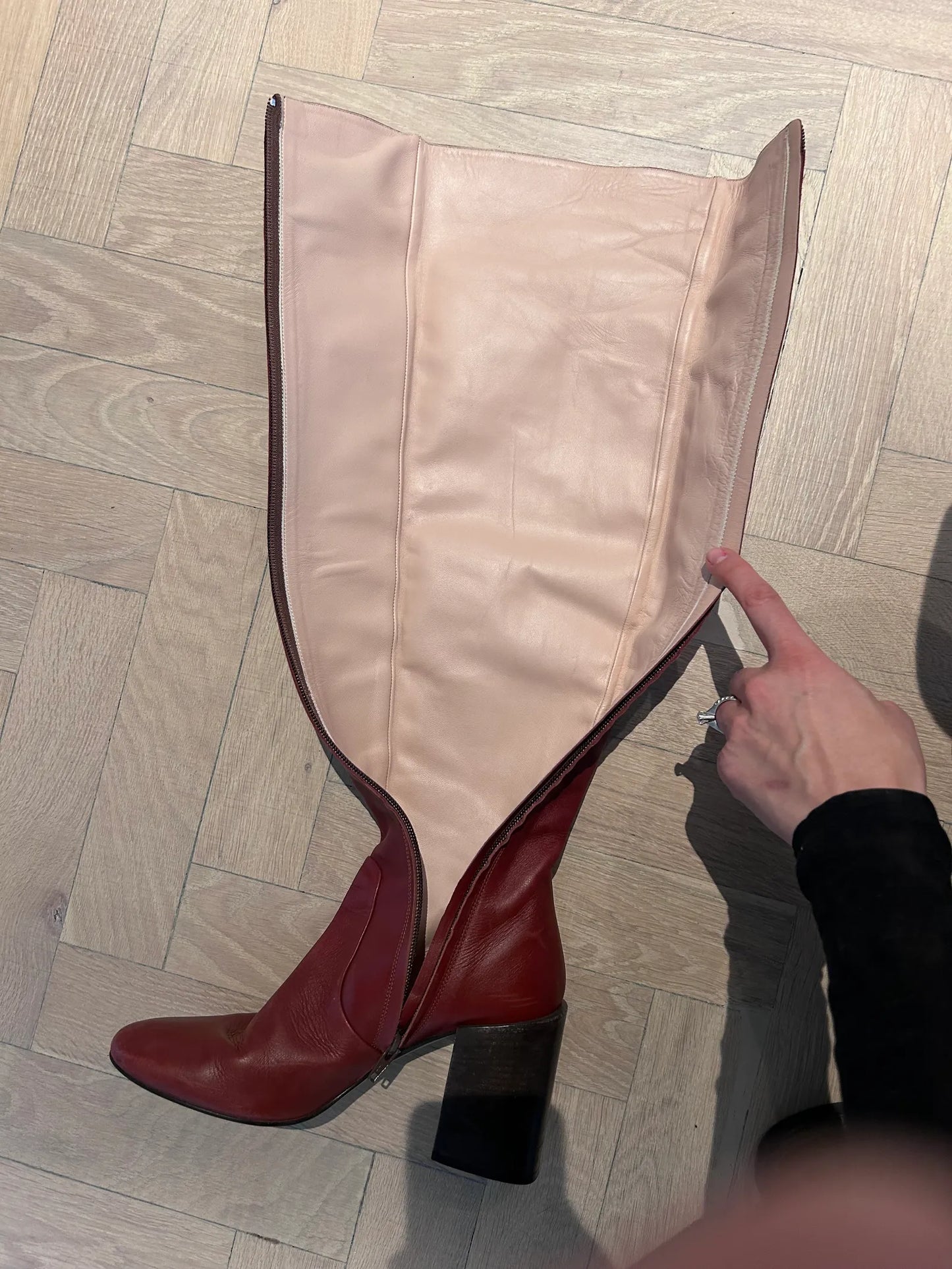 Acne Studios Sonny Ovetknee-skinnboots