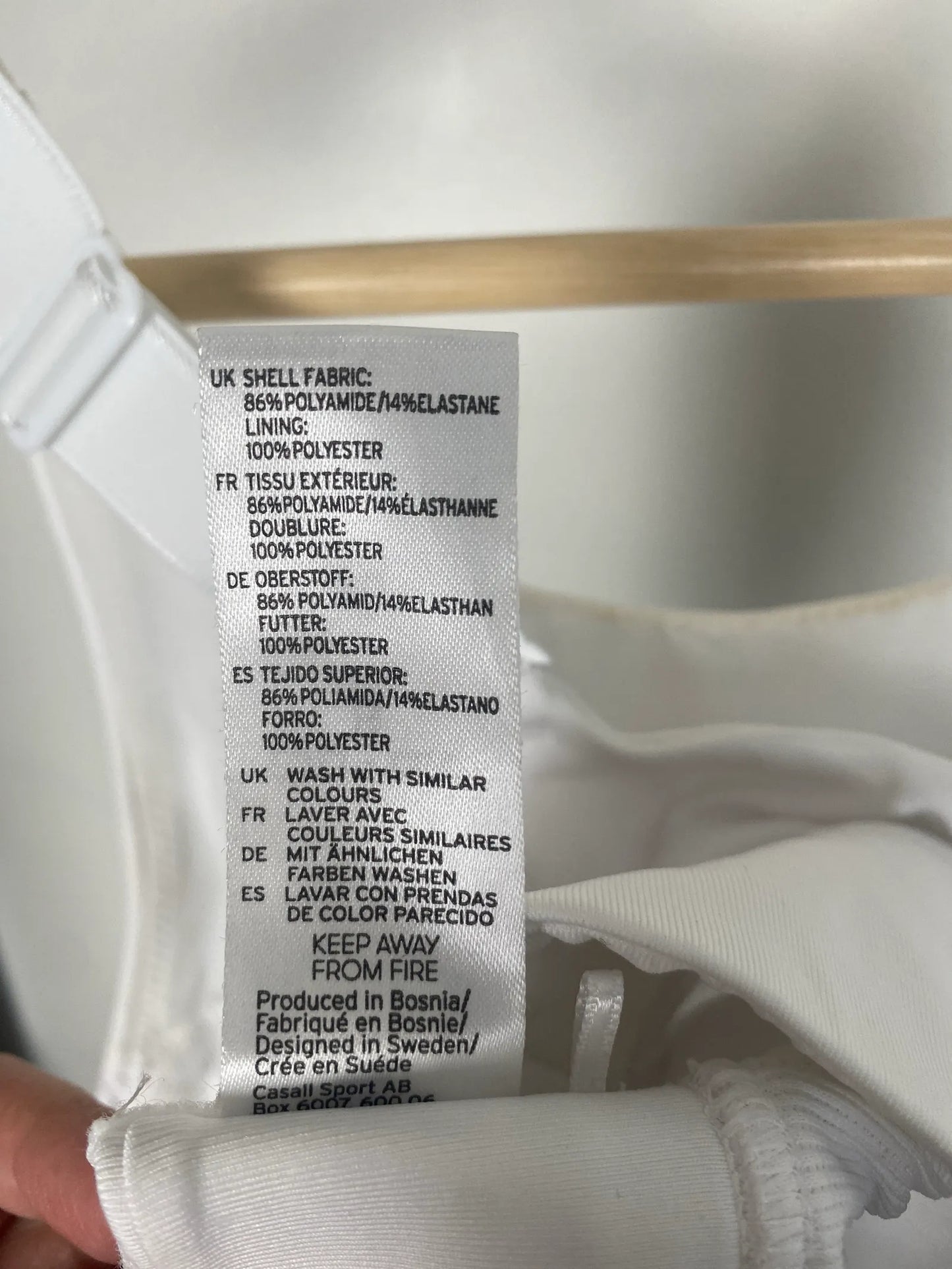 Casall Iconic Adjustable Sports Bra Top