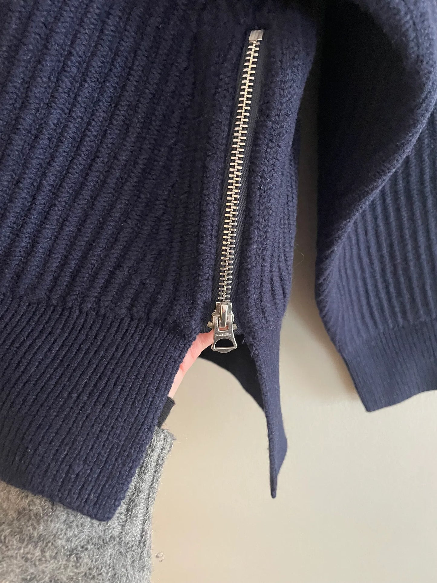 Acne Studios Java L Rib-ulltröja