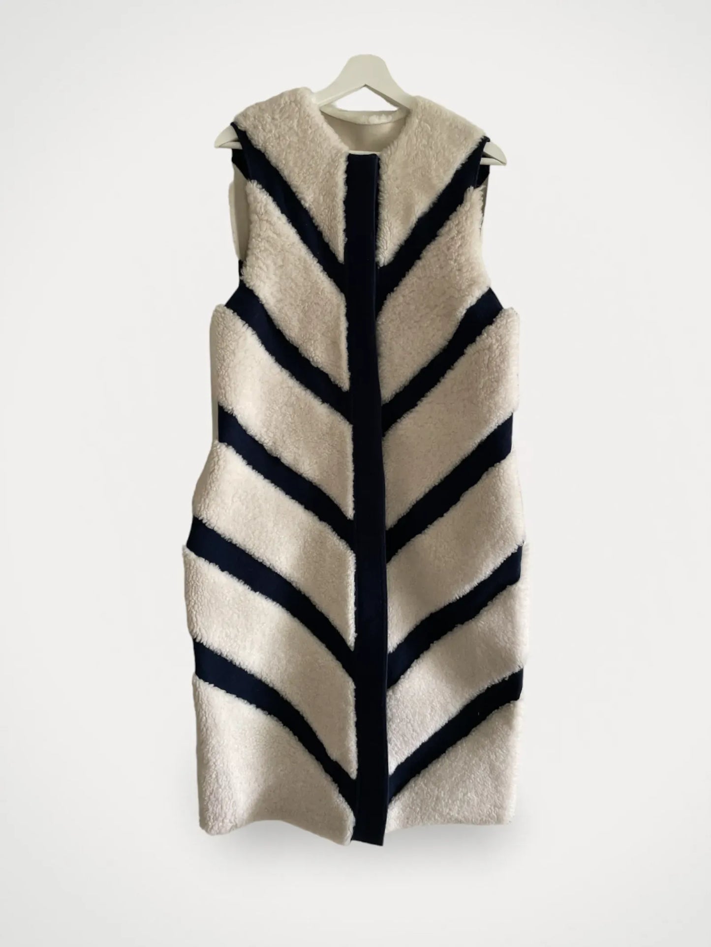 By Malene Birger Glee Gilet-ullkappa