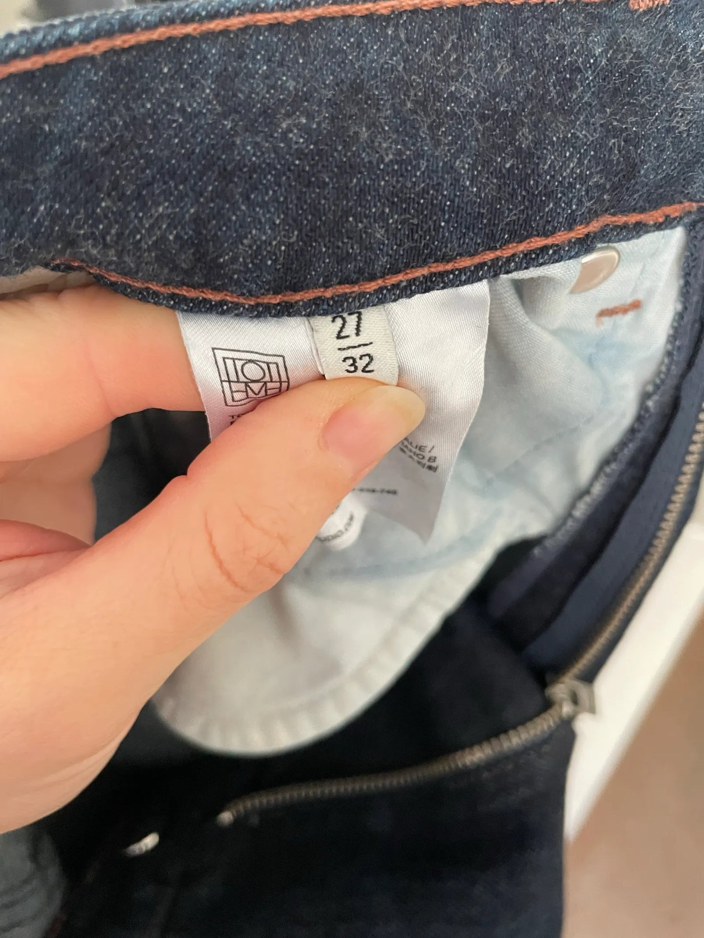 Toteme Barrel Leg Denim Jeans