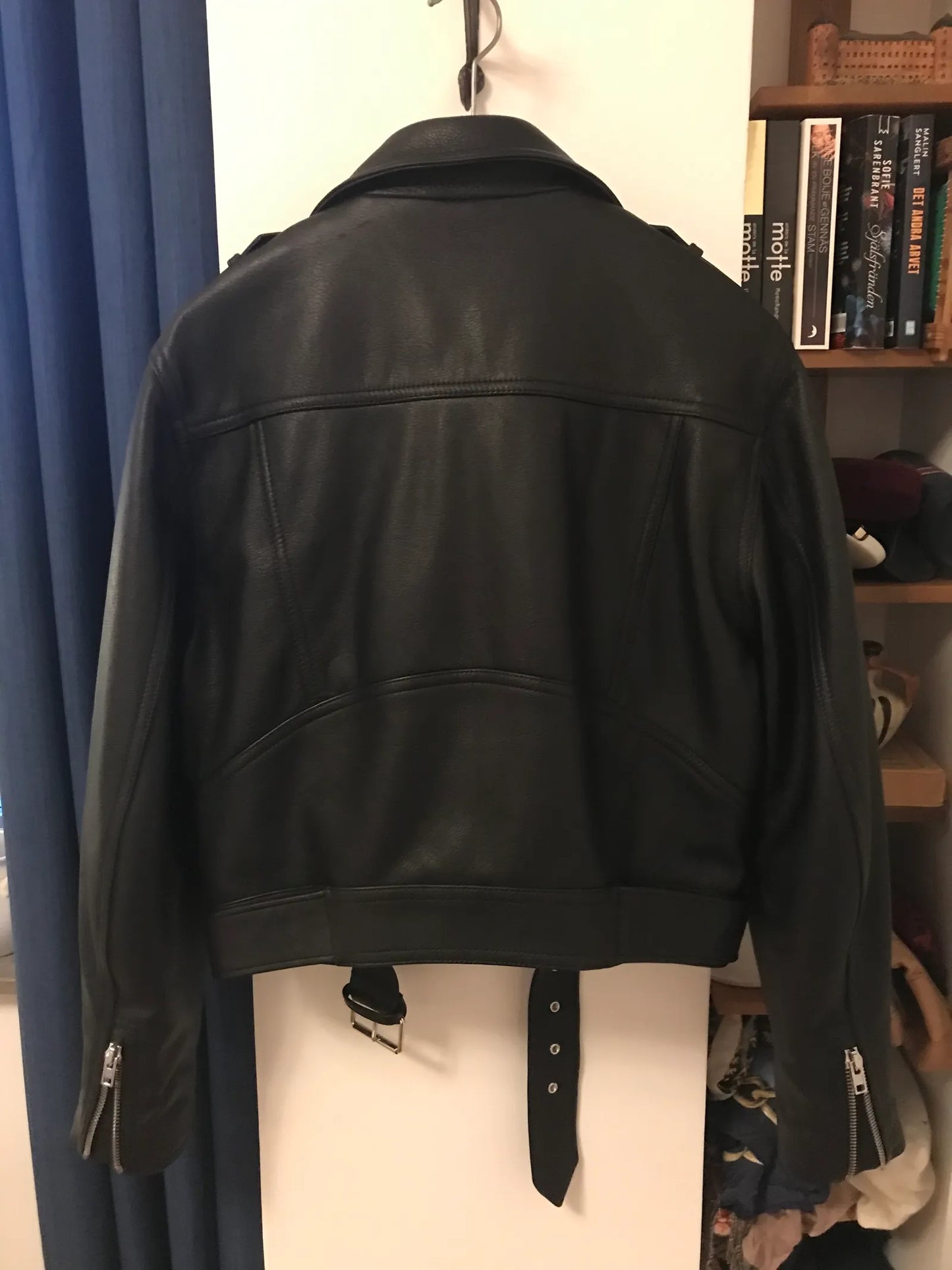 Filippa K 93 Leather Biker-skinnjacka NWT