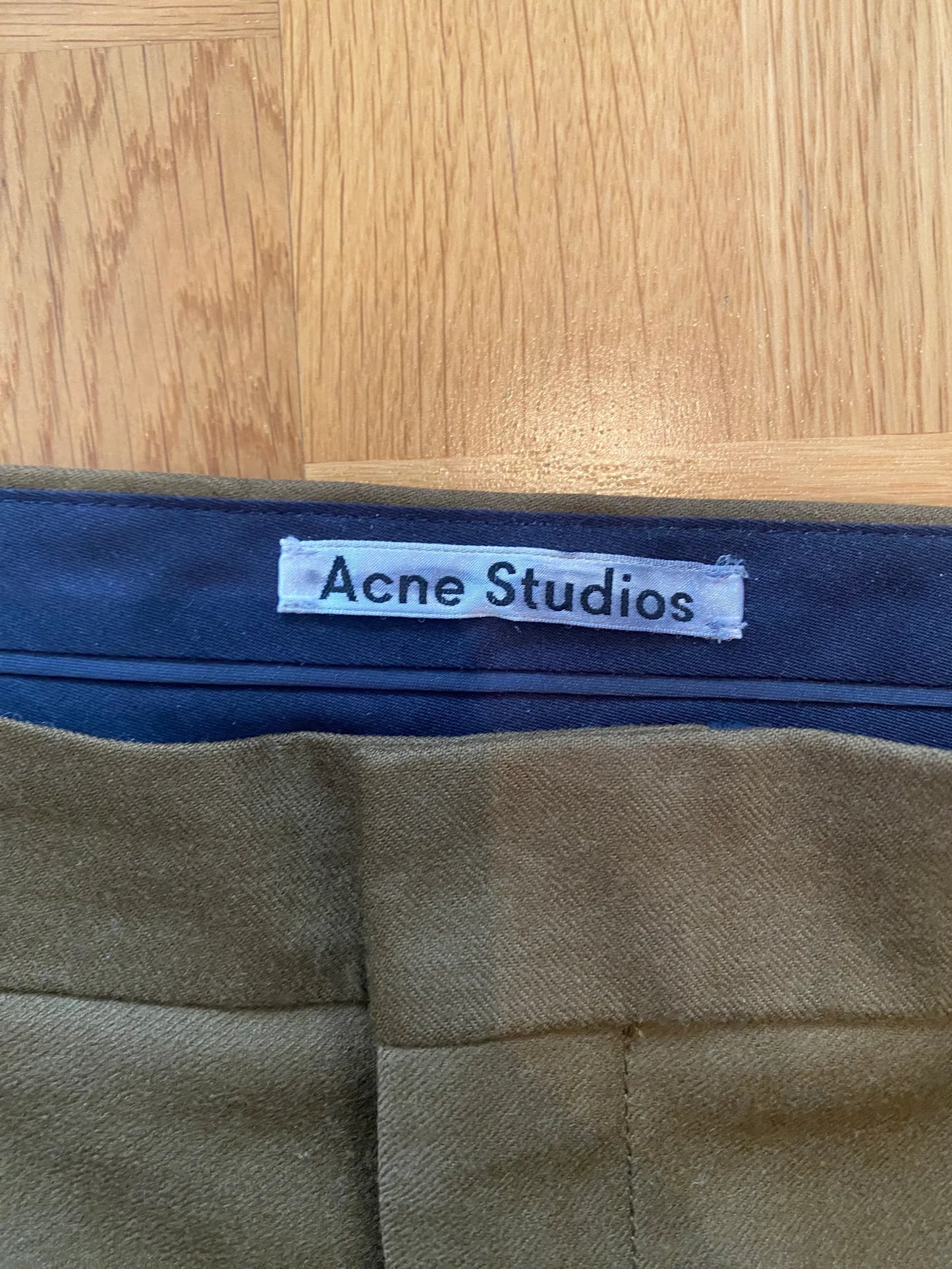 Acne Studios Pro Wool-kostymbyxor
