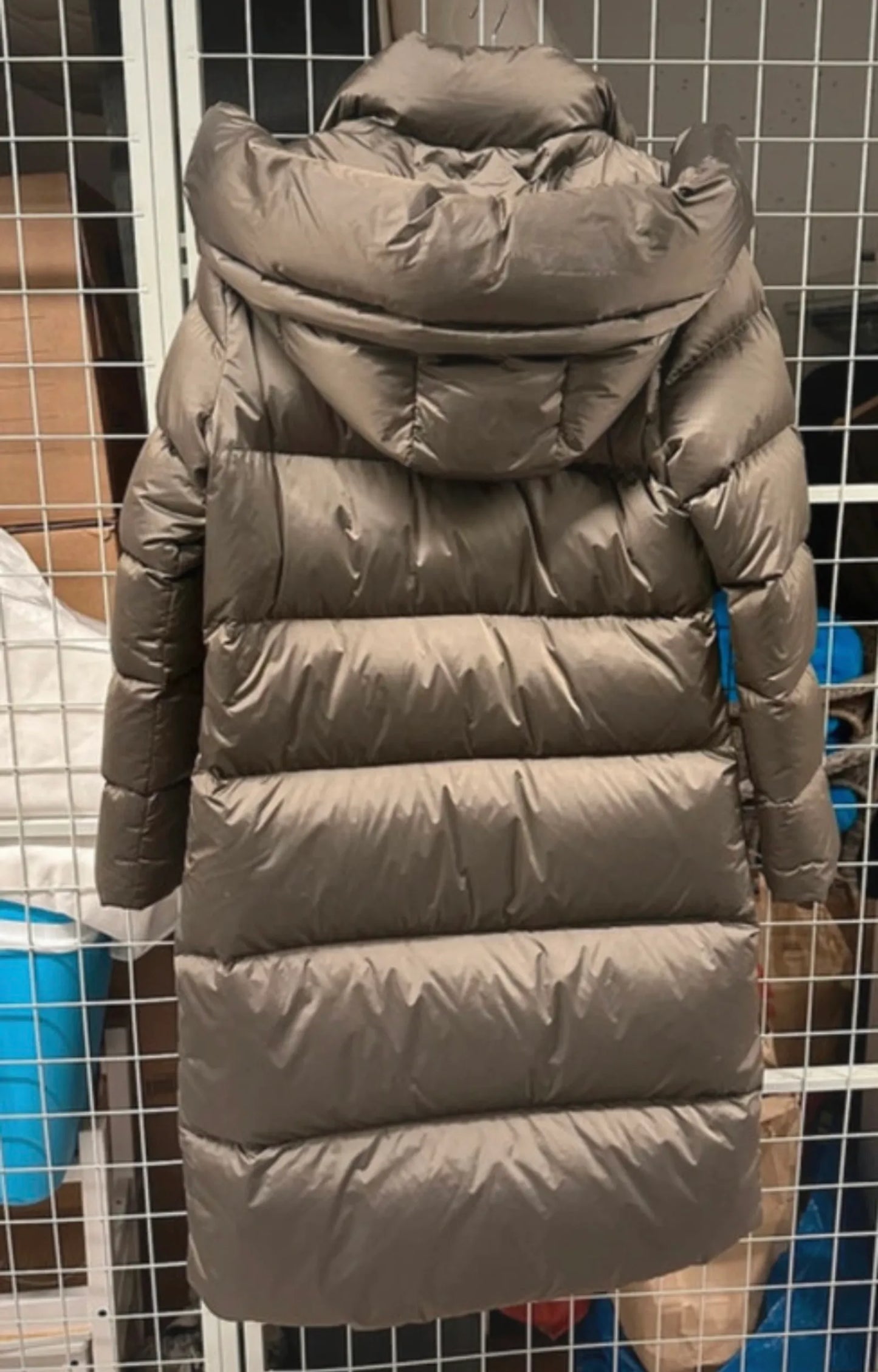 Cedrico Monet Long Puffer jacket