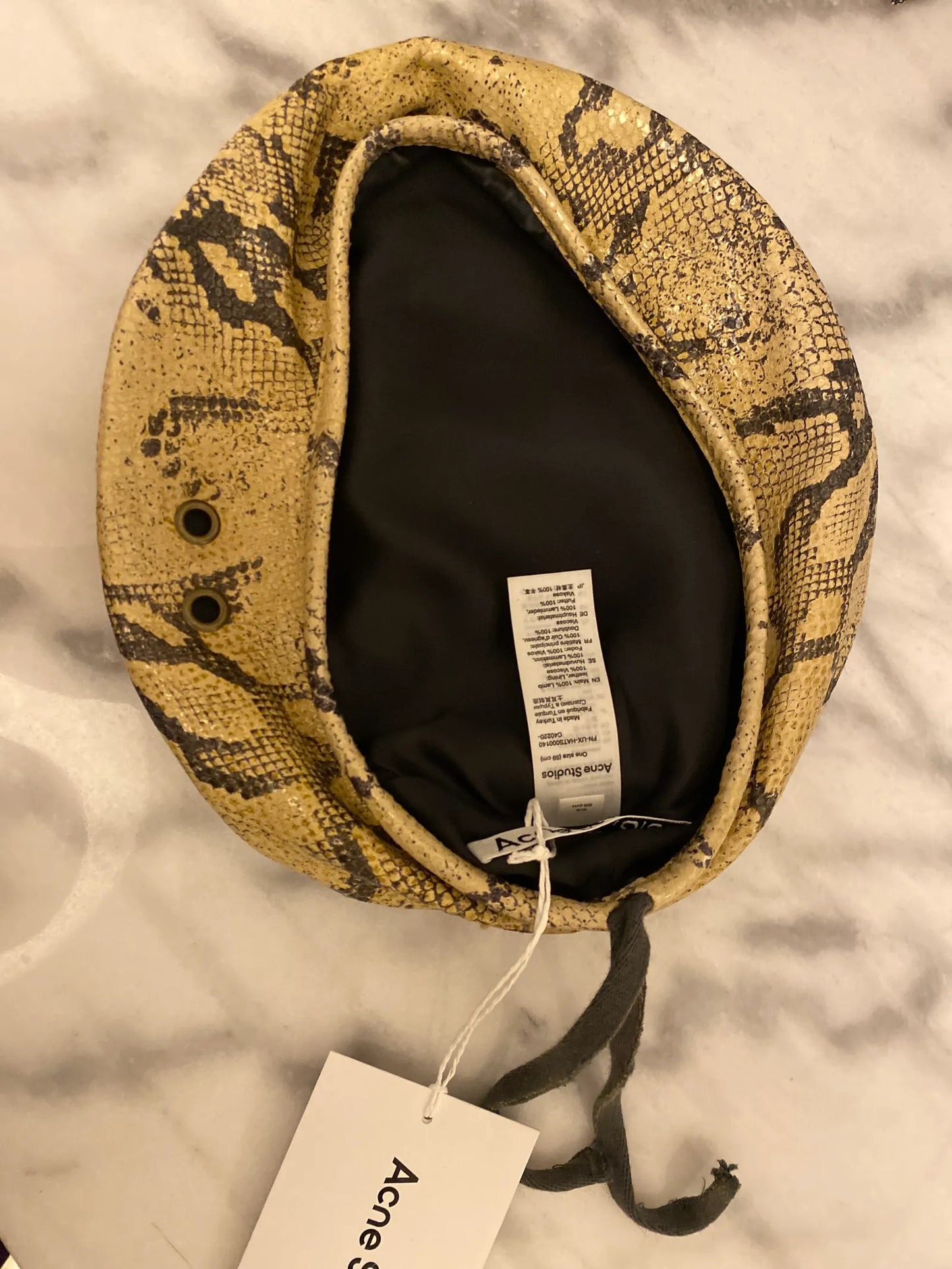 Acne Studios Fn-ux-hats000140c40220-skinnmössa NWT