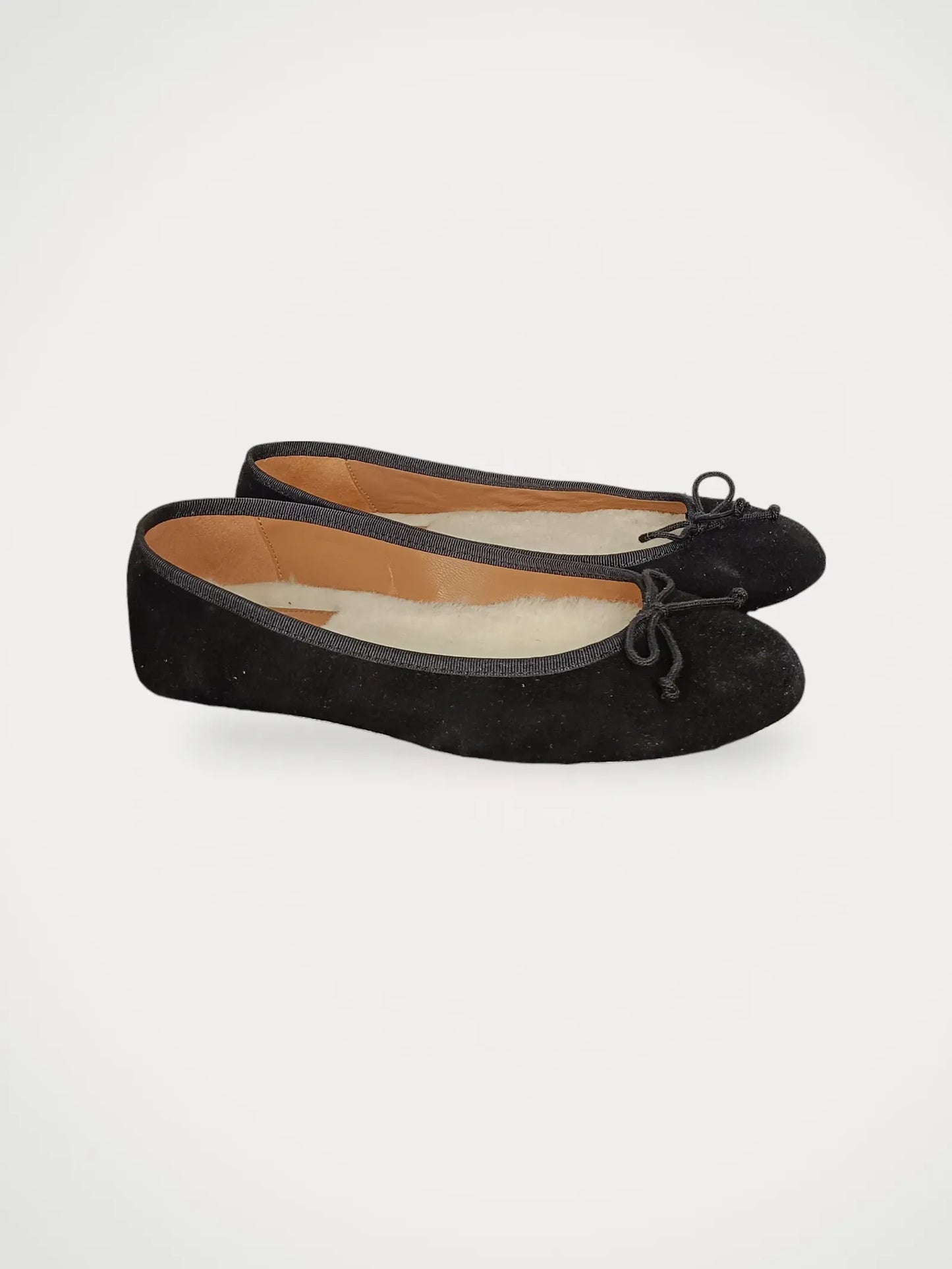 Flattered Anna Suede Indoor-ballerinaskor