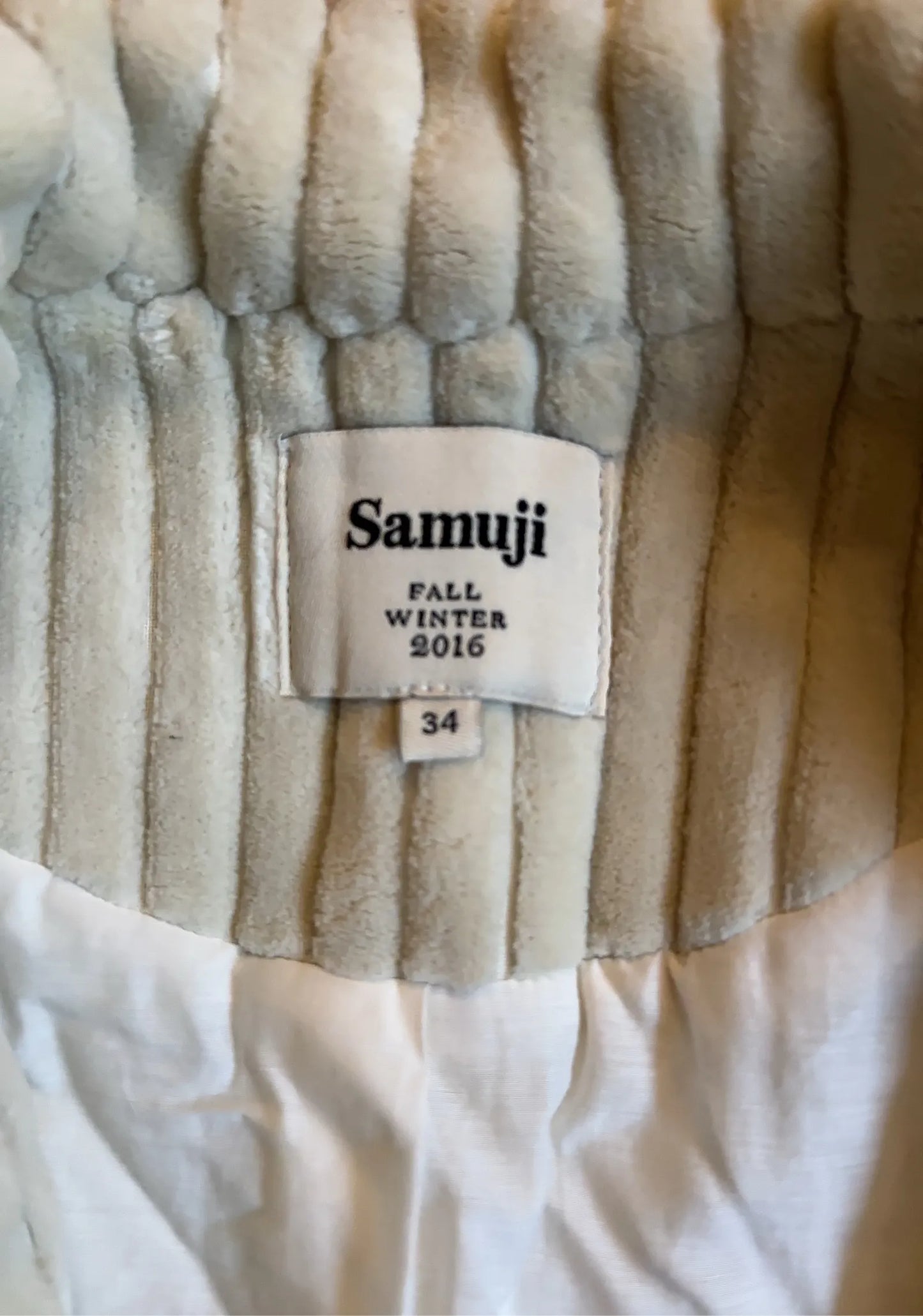 Samuji Fall Winter 2016 Blazer