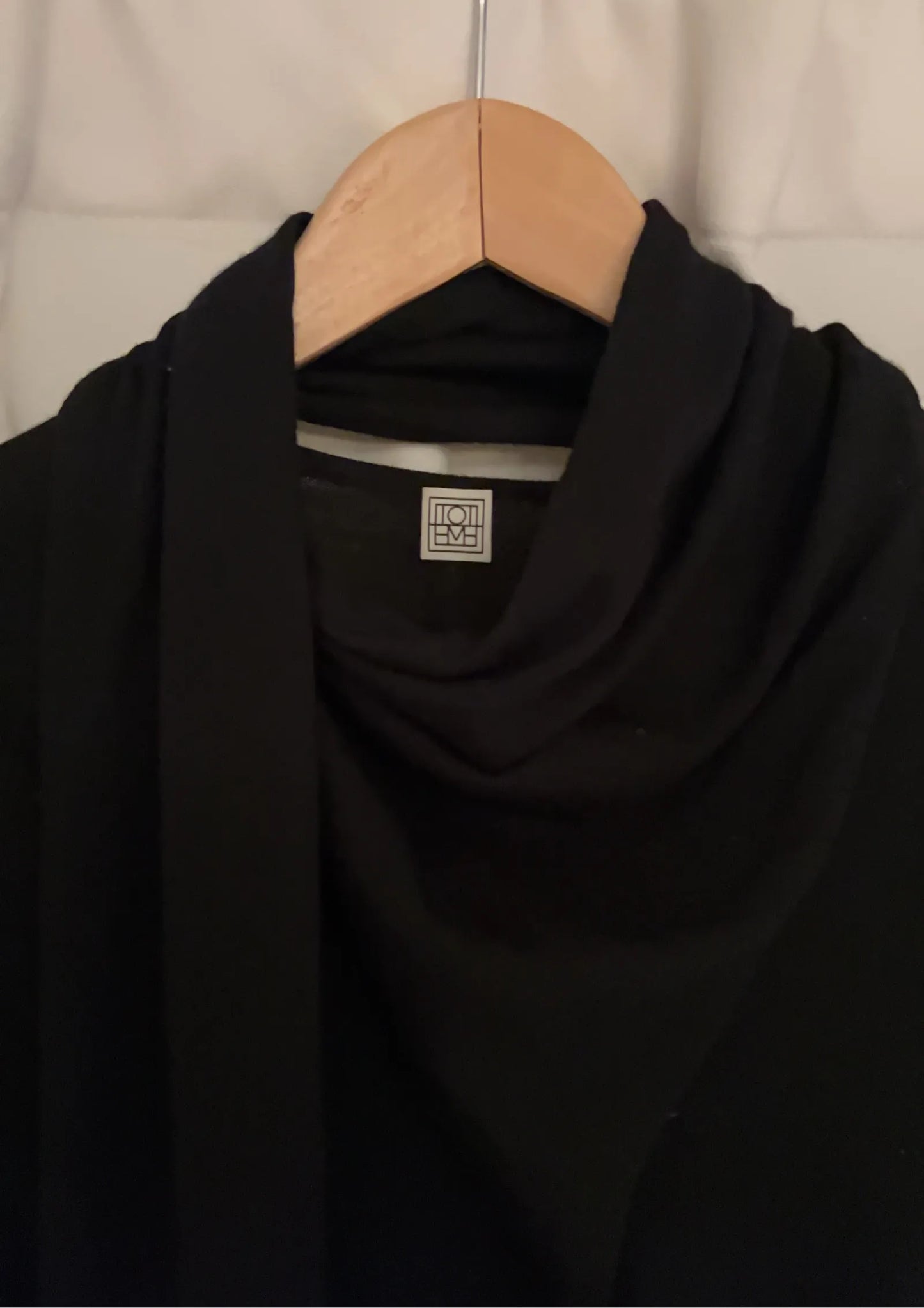 Toteme Draped Fine Knit Sweater