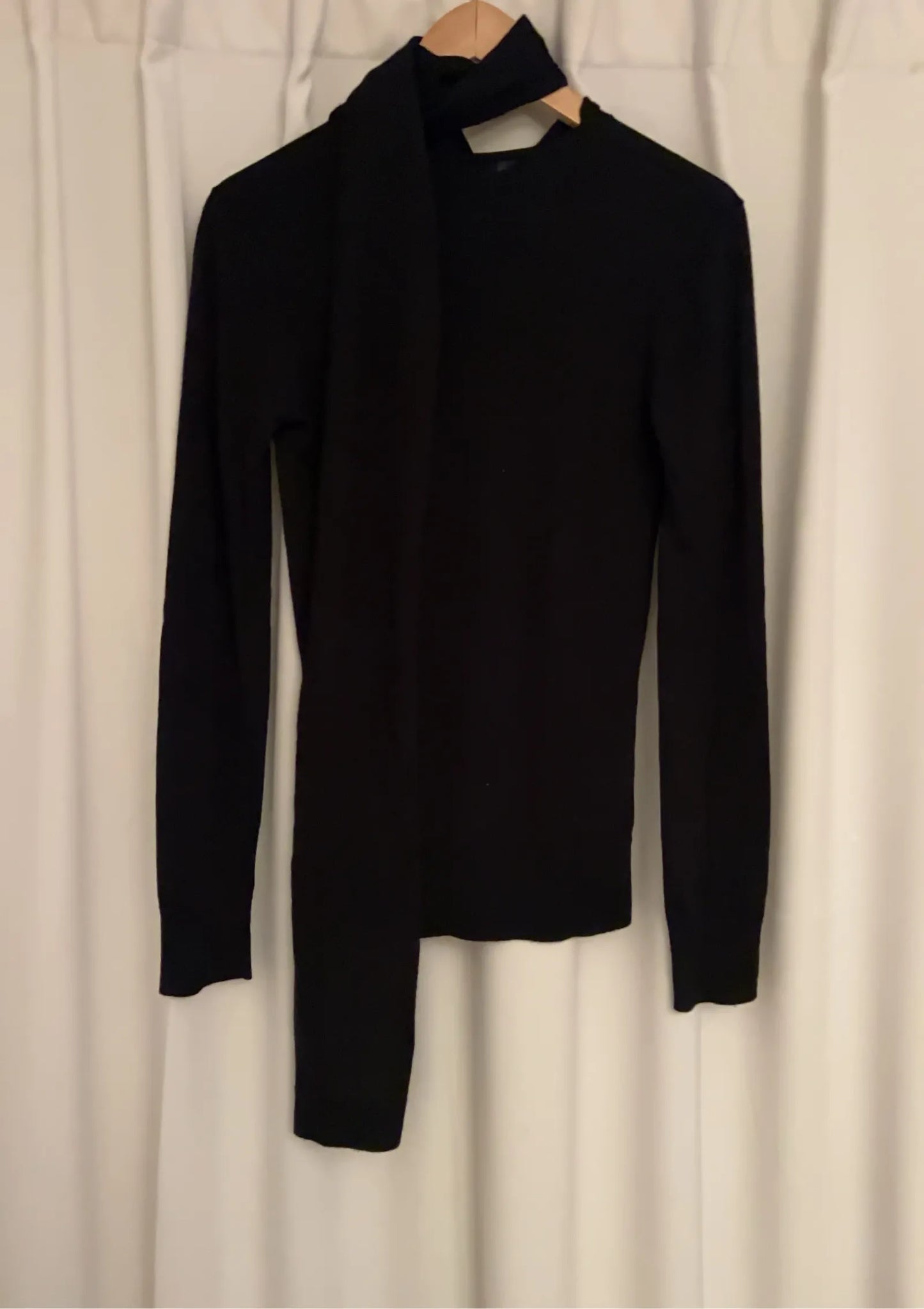 Toteme Draped Fine Knit Sweater