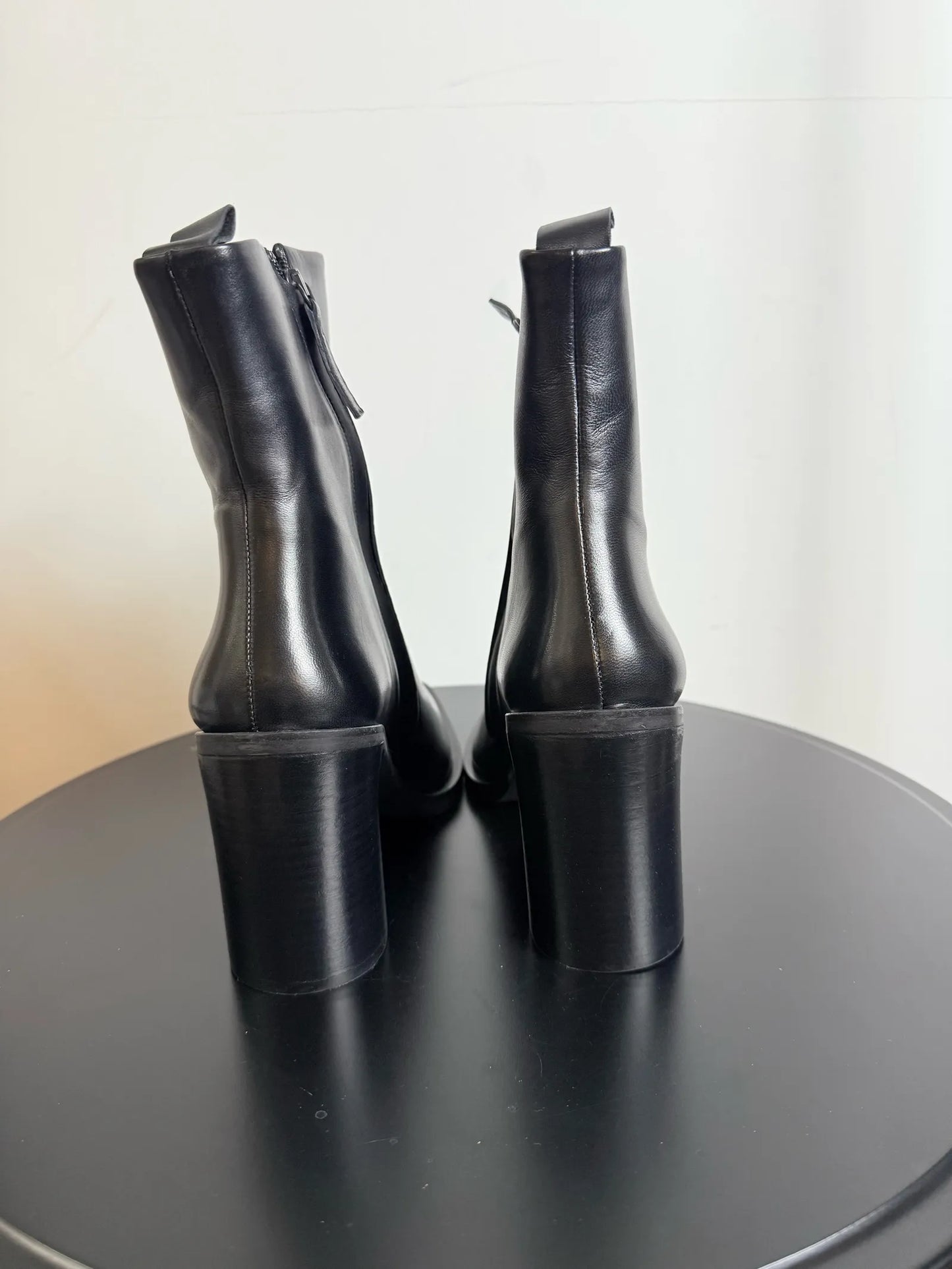 Blankens The Tora Black-skinnboots NWOT