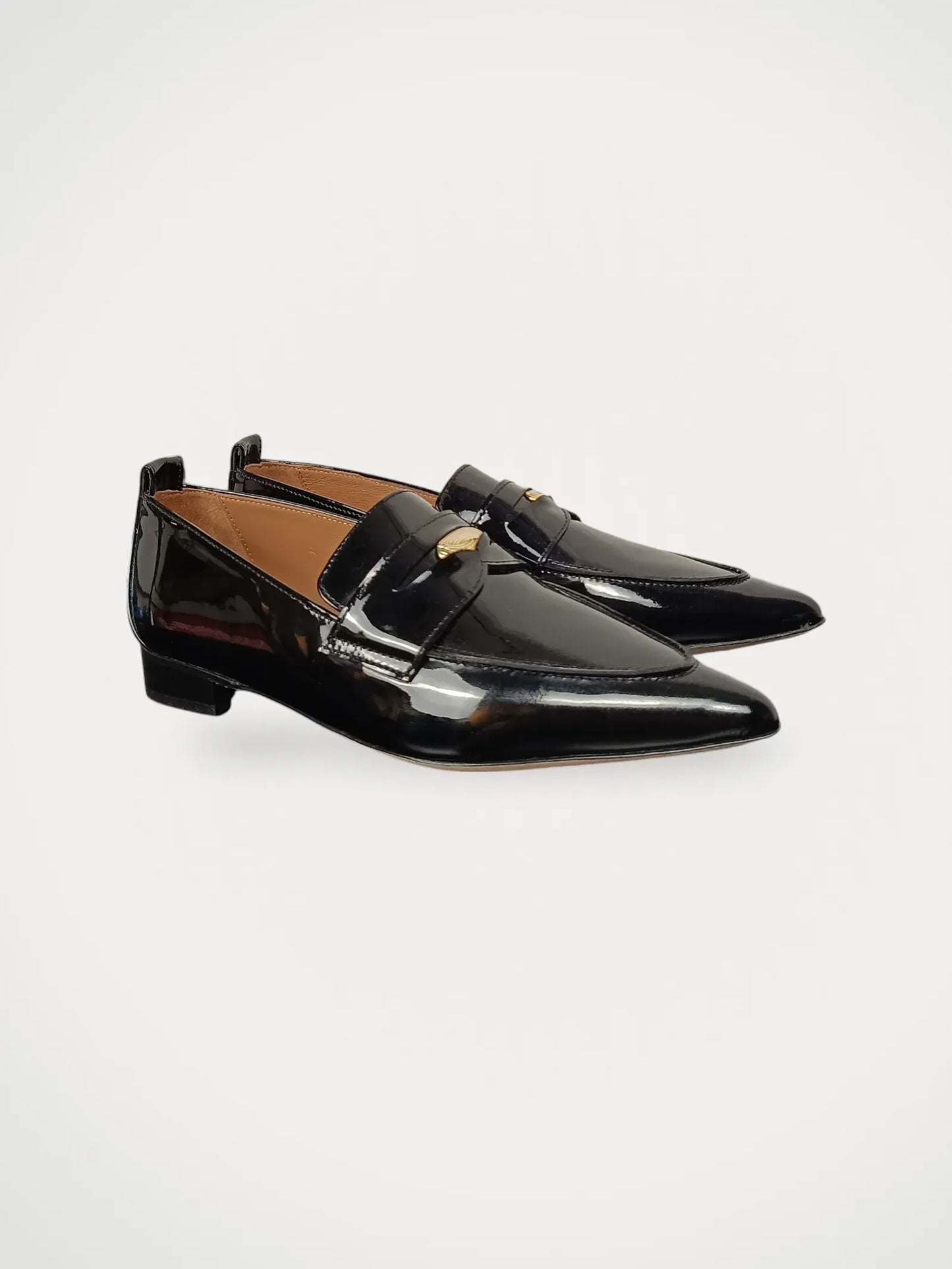 Flattered Penelope Patent Leather-skinnloafers