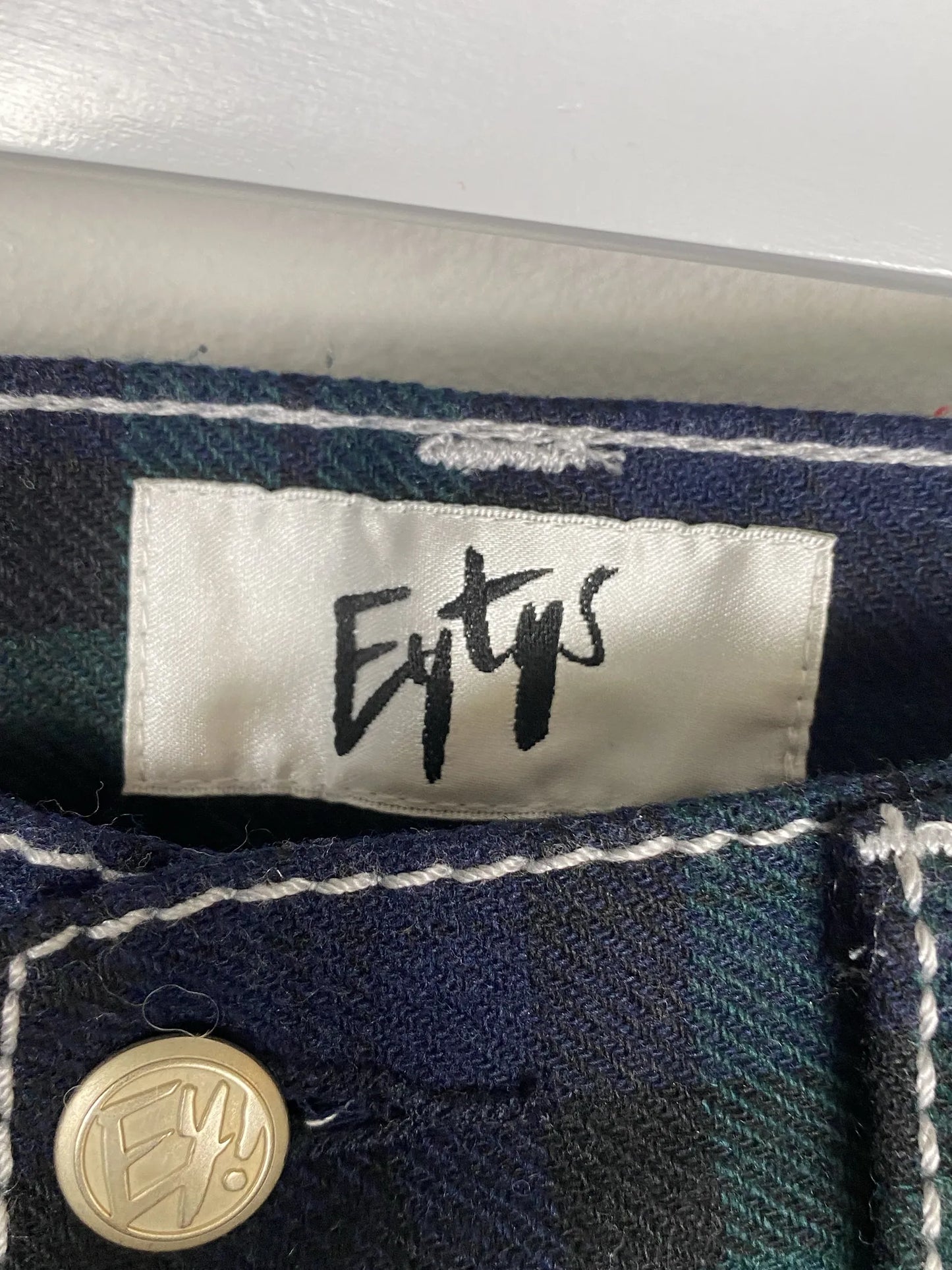 Eytys Benz Tartan Trousers
