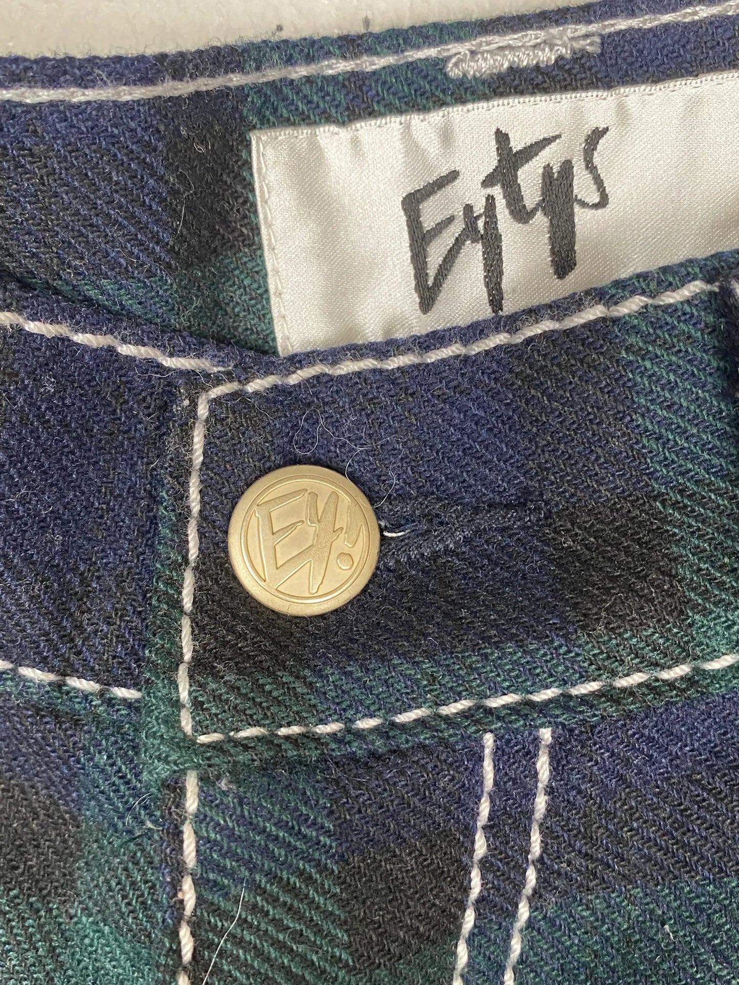 Eytys Benz Tartan Trousers