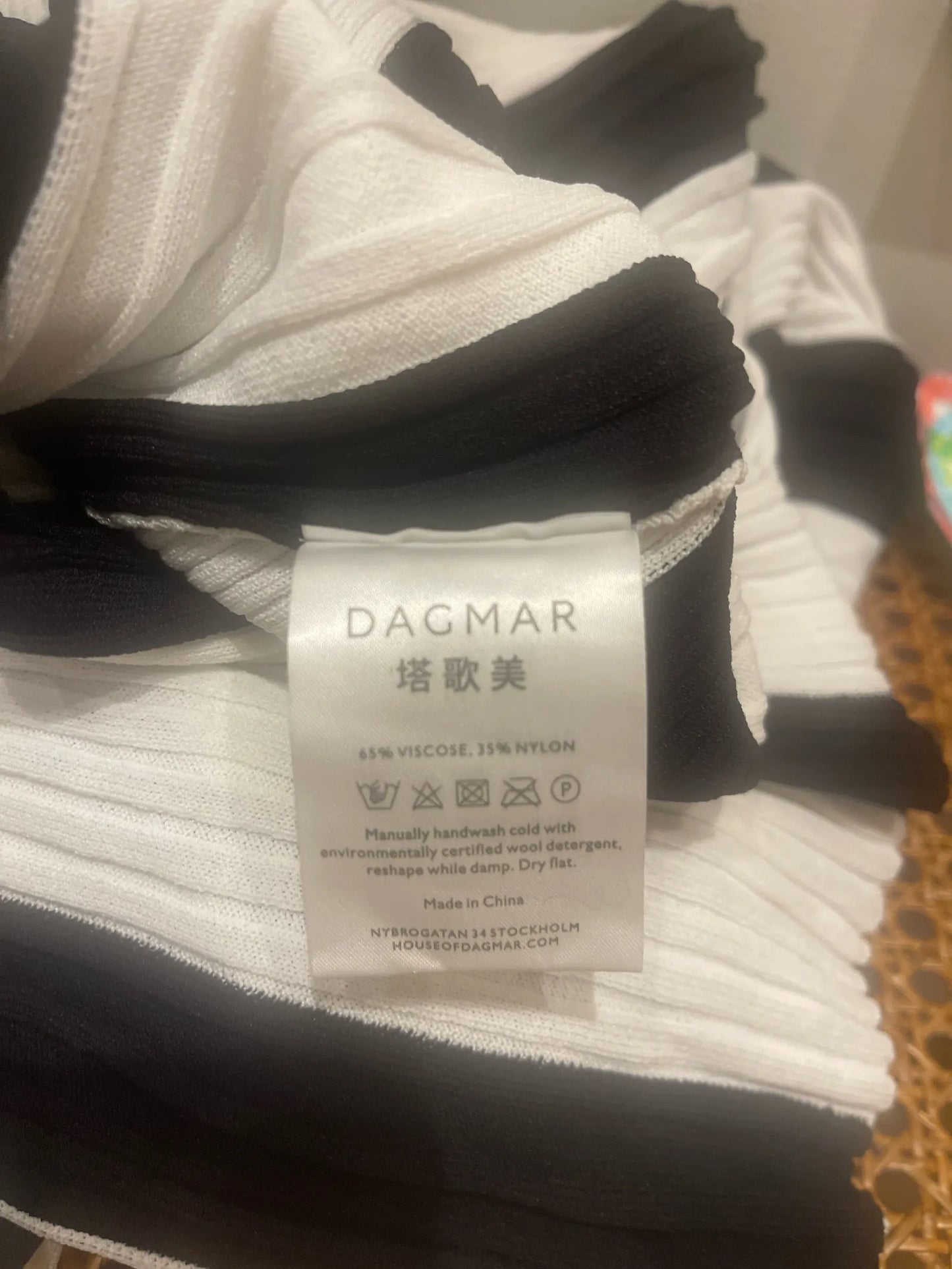 House Of Dagmar Crispy Pleat Dress-klänning NWT