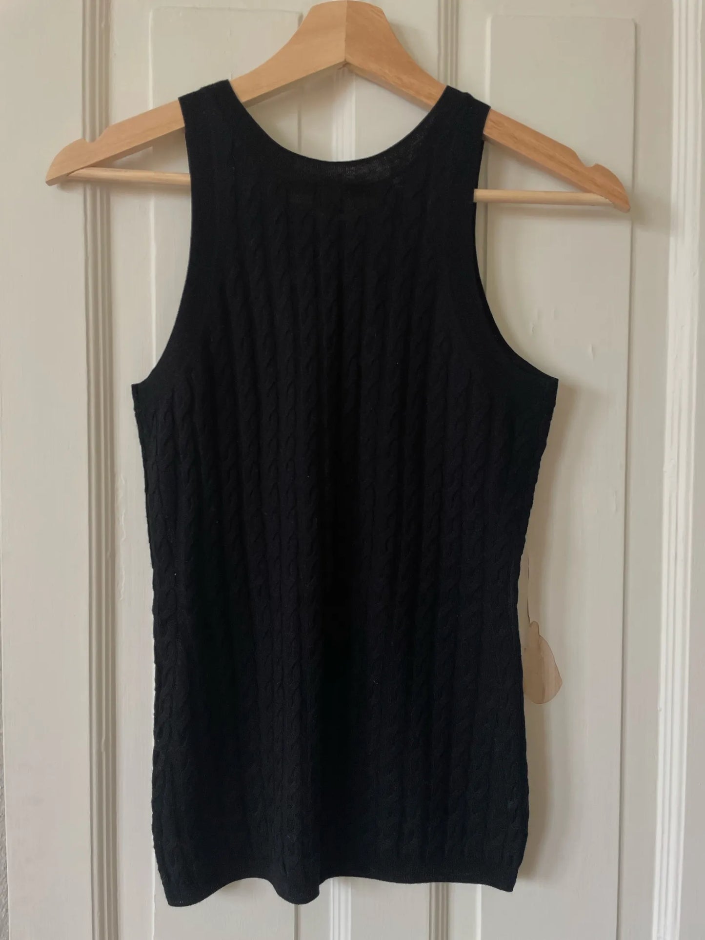 Toteme Cable Knit Tank-ulltopp NWT