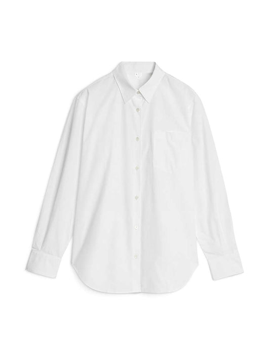 Arket Organic Poplin Cotton-skjorta