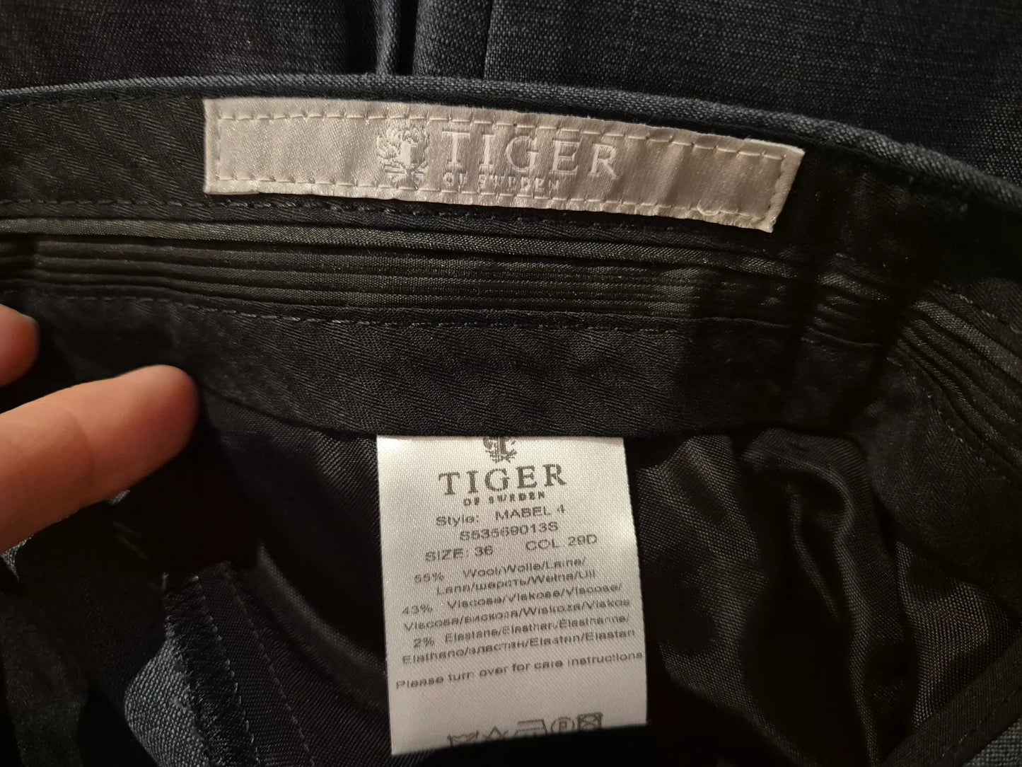 Tiger of Sweden Mabel 4 Suit Trousers