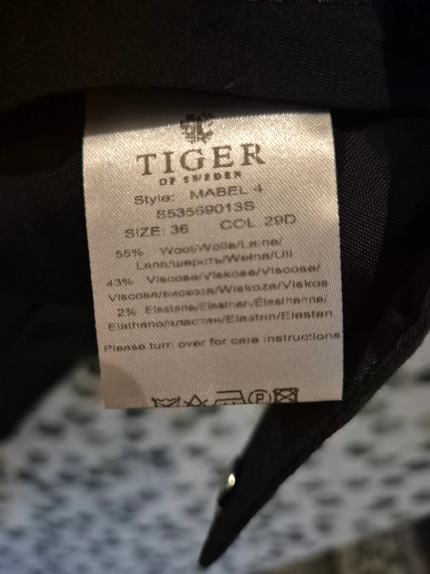 Tiger of Sweden Mabel 4 Suit Trousers