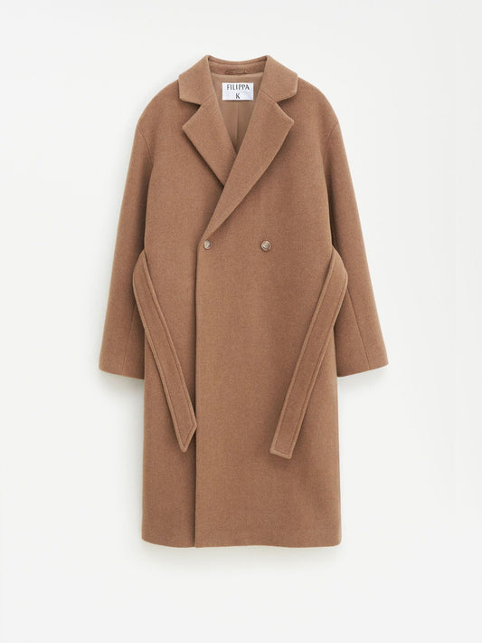 Filippa K Soft Wool Belted Coat Coat