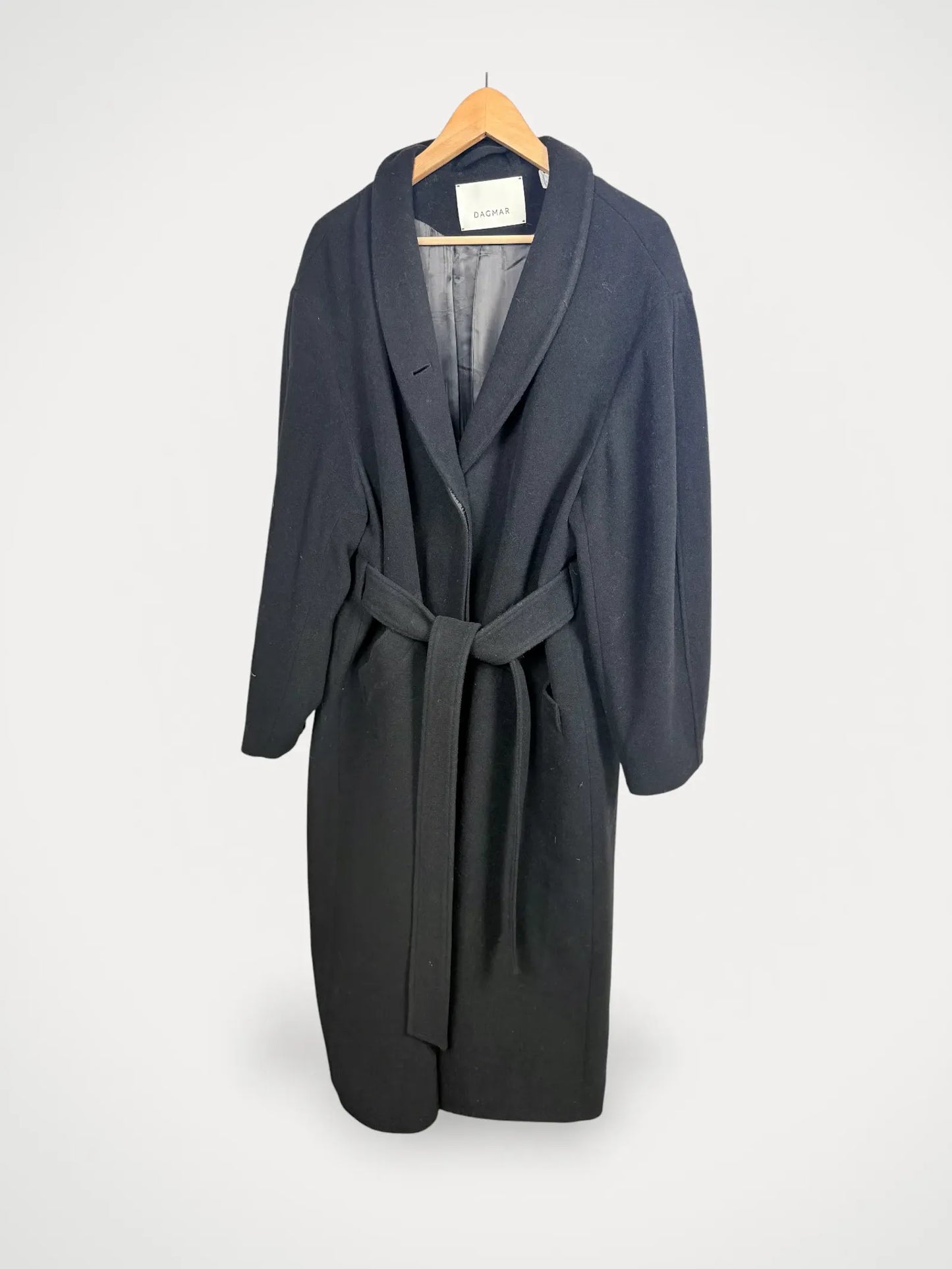 Dagmar Oversized Belted Coat-ullkappa