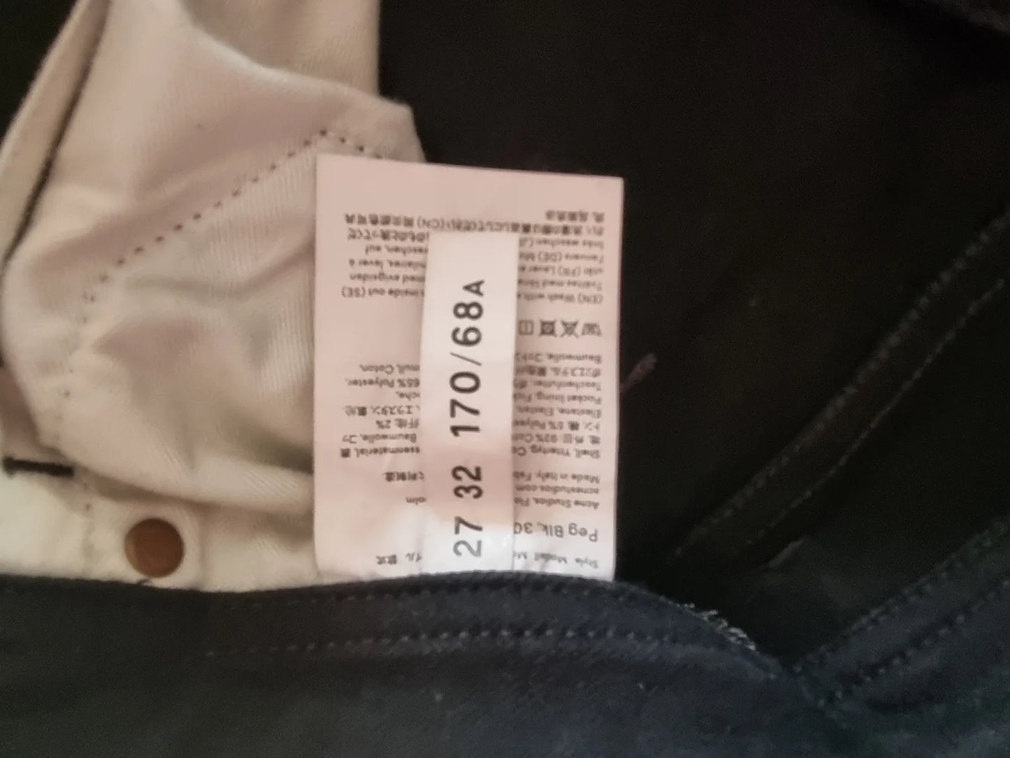 Acne Studios Peg-jeans NWOT