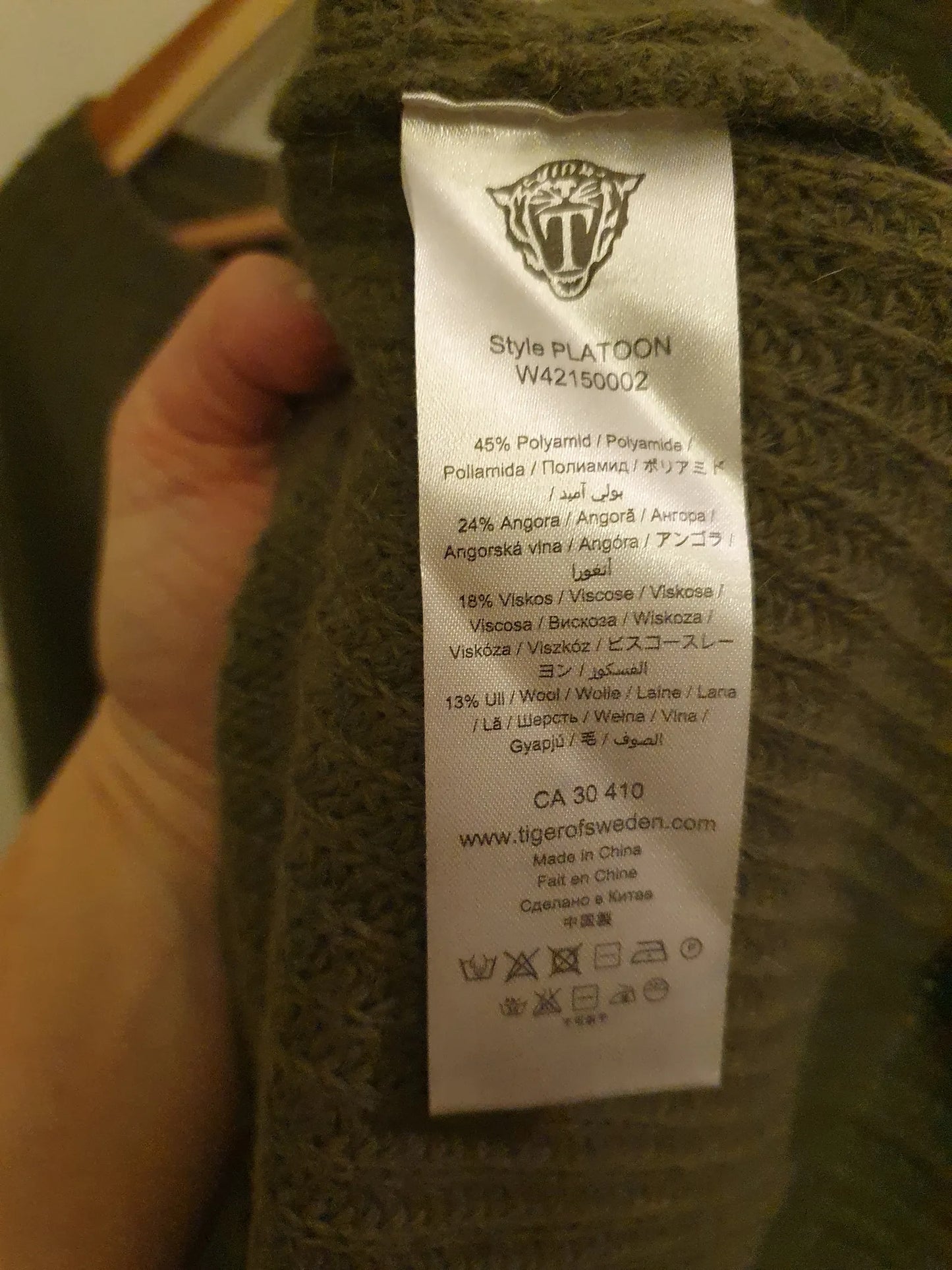 Tiger of Sweden-tröja