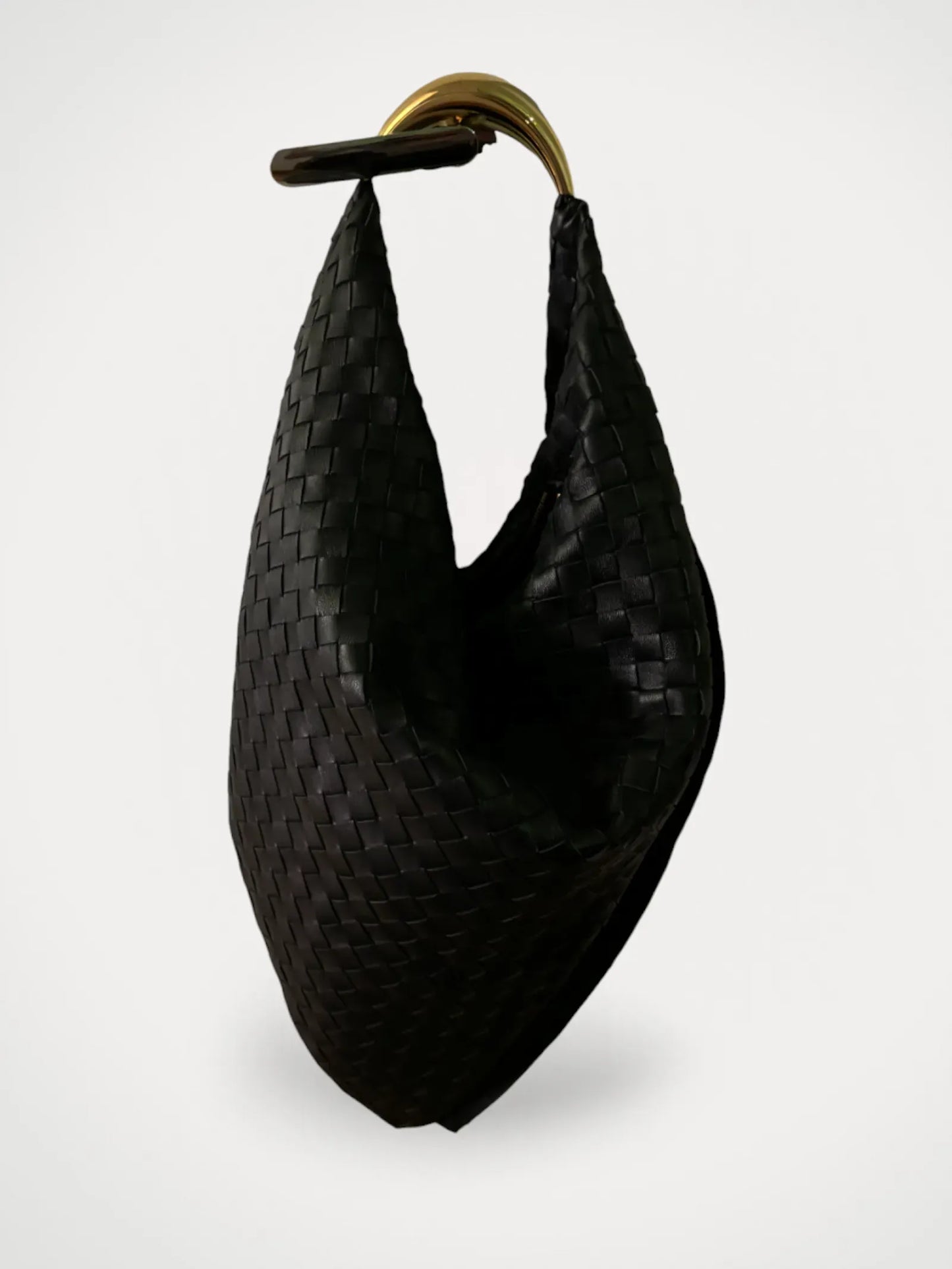 Bottega Veneta Foulard-skinnaxelremsväska