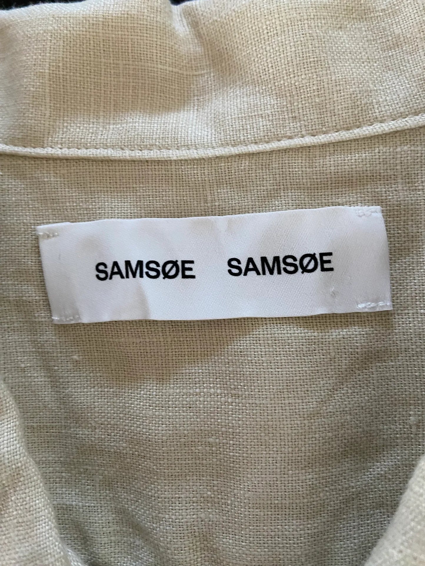 Samsøe Samsøe-linneskjorta NWOT