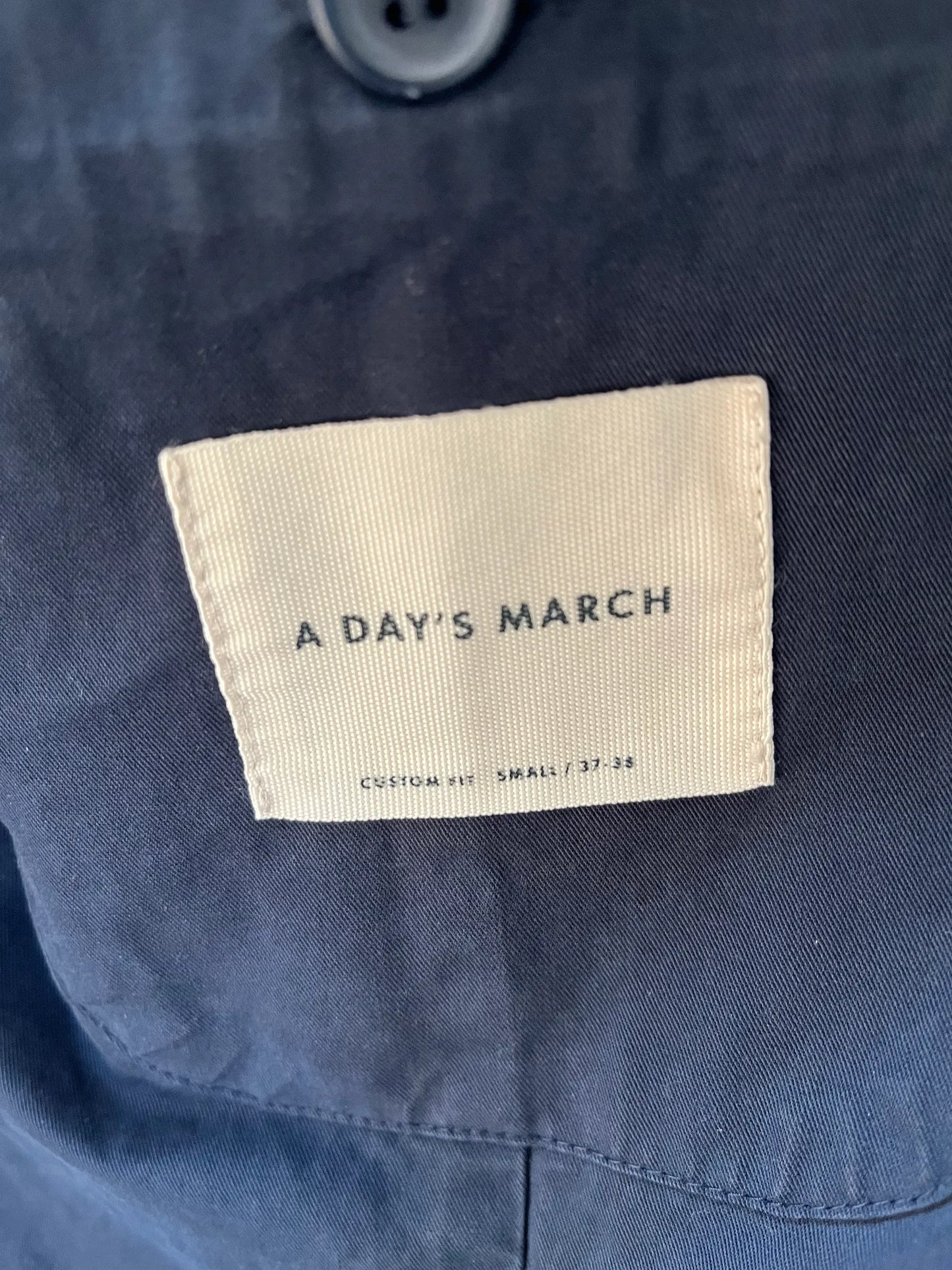 A Day's March-kavaj