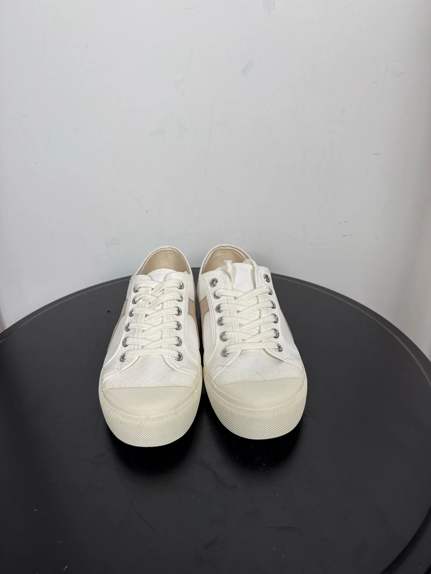 Flattered Hornstull Organic Cotton Sand Sneakers